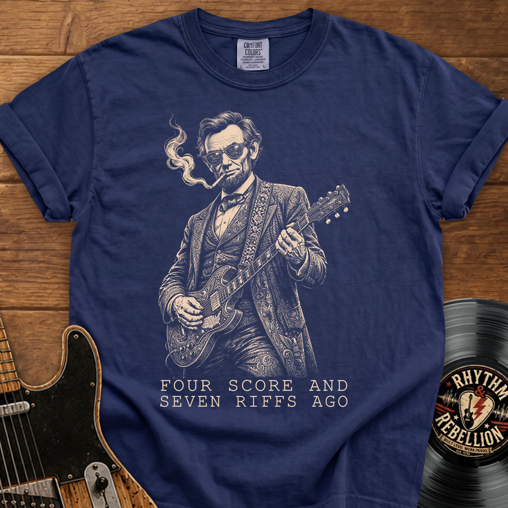Four Score and Seven Riffs Ago' Guitar Lincoln