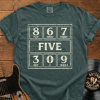 Vintage Telephone '867 FIVE' Graphic T-Shirt