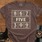 Vintage Telephone '867 FIVE' Graphic T-Shirt
