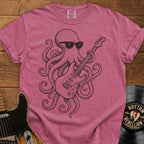 Octopus Guitar Tee — Vintage Rock Music Graphic T-Shirt