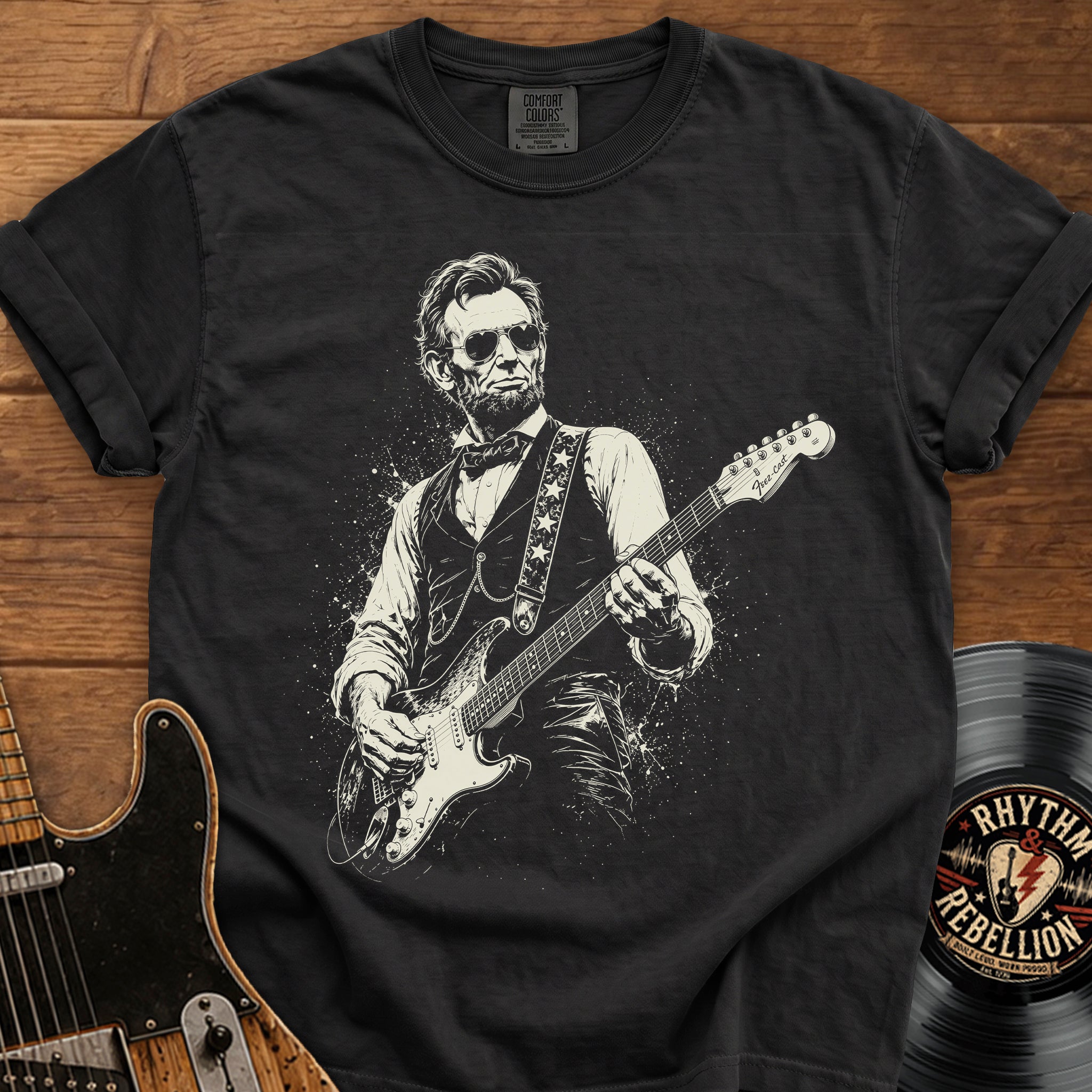 Copy of Guitarist Graphic T-Shirt — Vintage Rock Music Tee