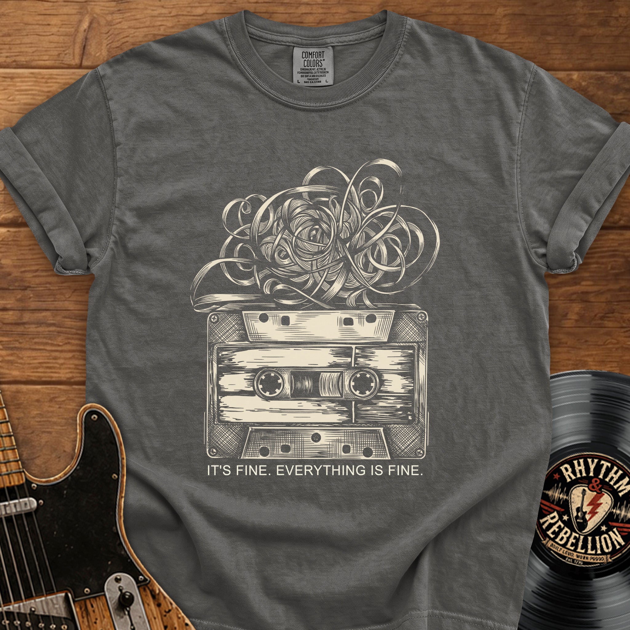 Vintage Cassette Tee — Graphic T-Shirt