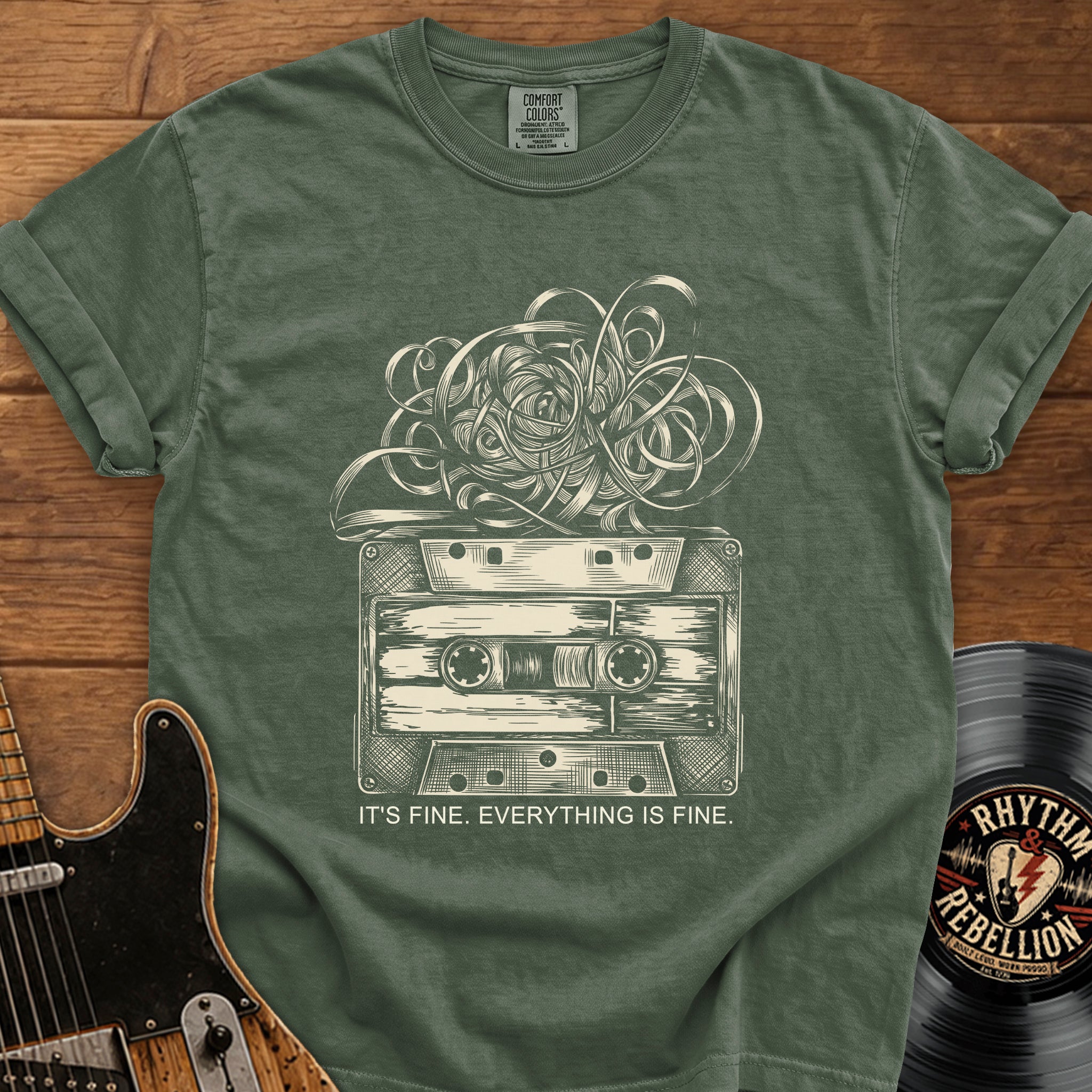 Vintage Cassette Tee — Graphic T-Shirt