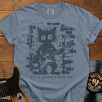 Strung Out Cat Guitar T-Shirt
