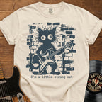 Strung Out Cat Guitar T-Shirt