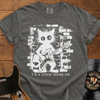 Strung Out Cat Guitar T-Shirt
