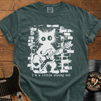 Strung Out Cat Guitar T-Shirt