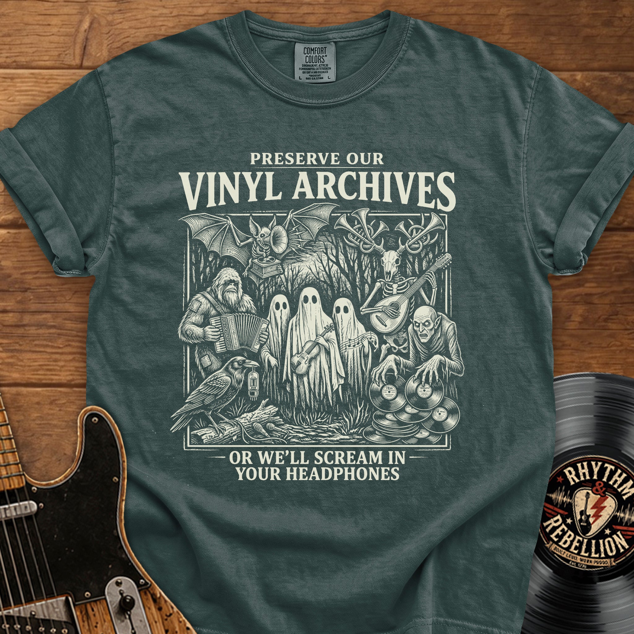 Perserve Our Vinyl Archives T-Shirt
