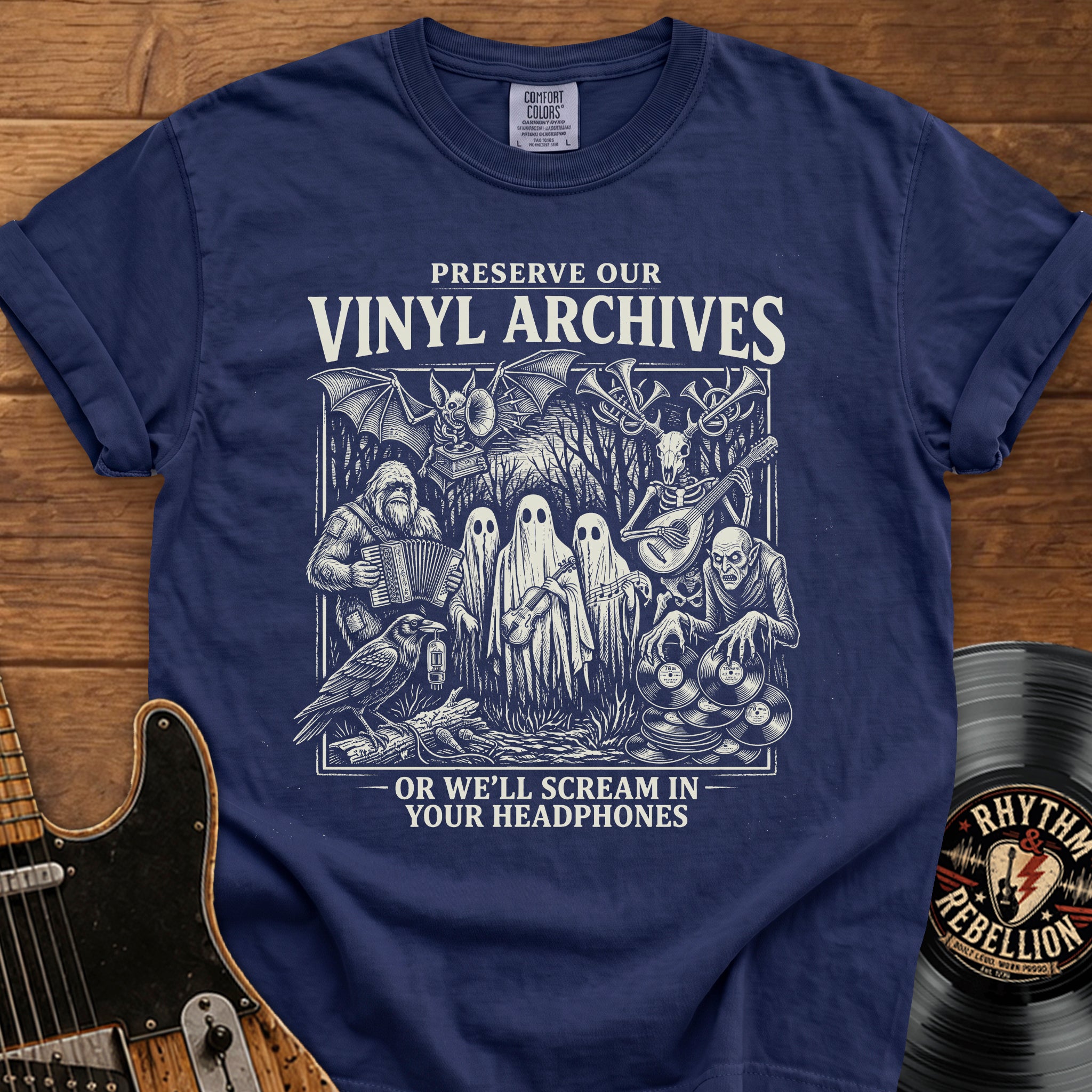 Perserve Our Vinyl Archives T-Shirt