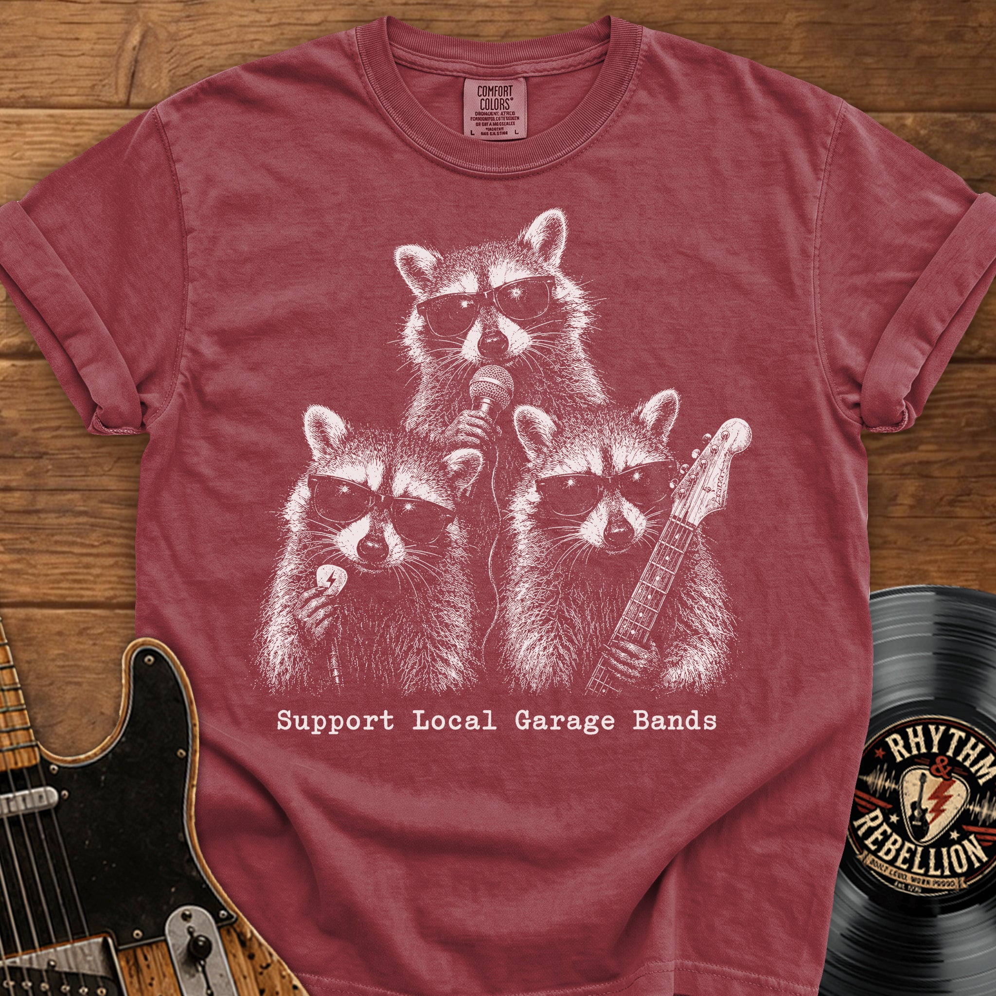 Support Local Garage Bands T-Shirt