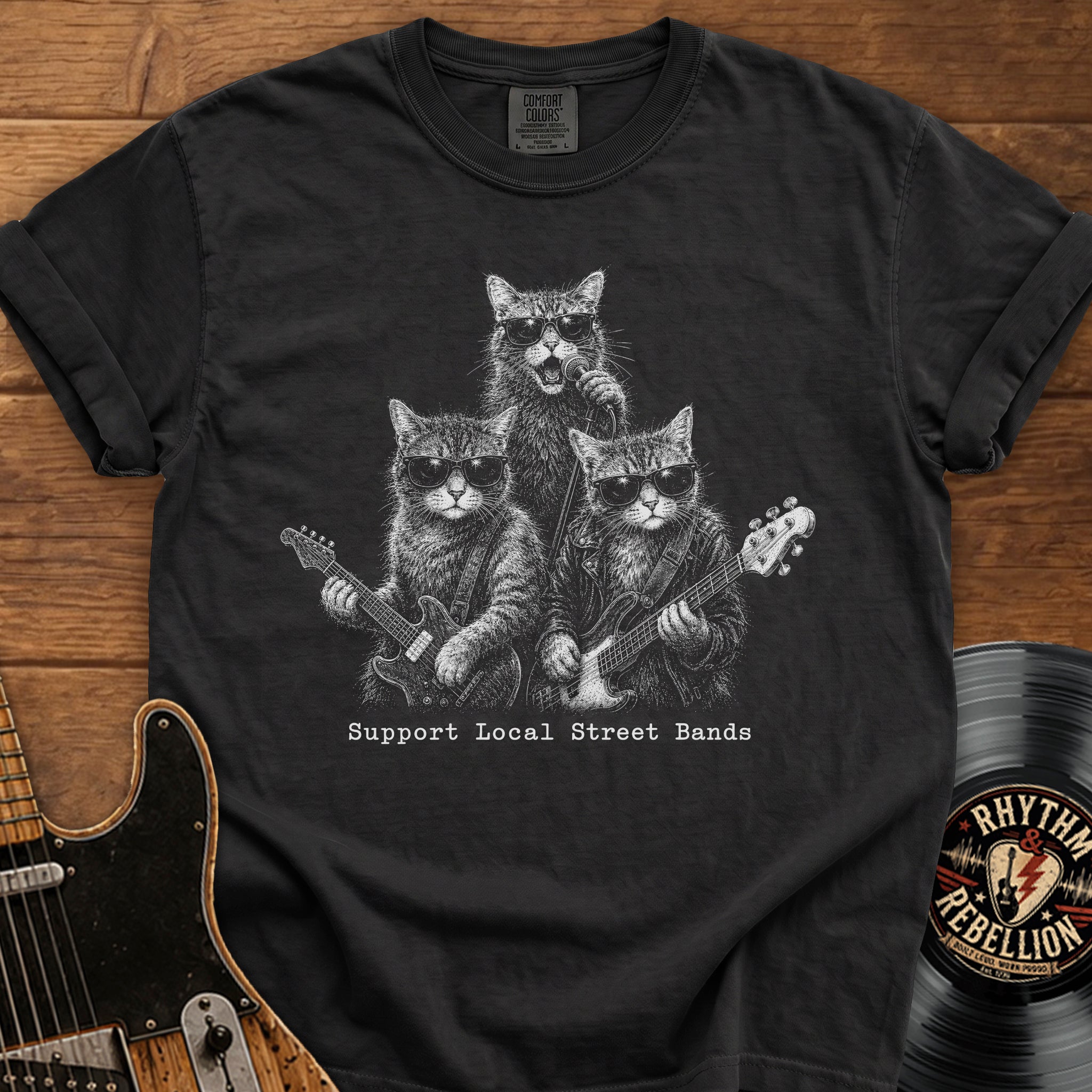 "Support Local Street Bands" Graphic Tee