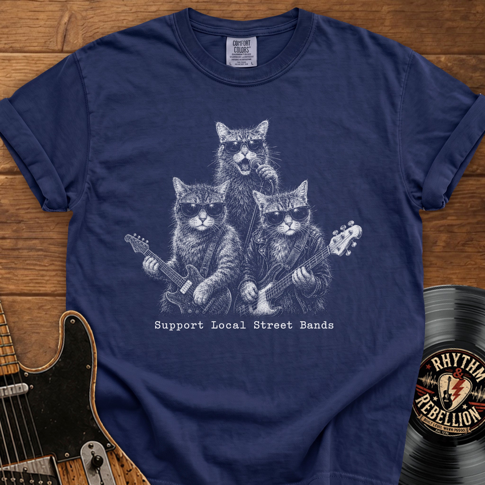 "Support Local Street Bands" Graphic Tee