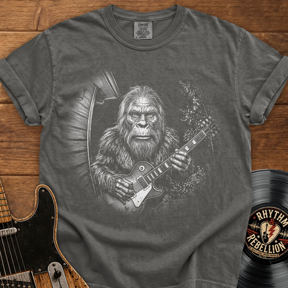 Bigfoot Guitar Cam T-Shirt