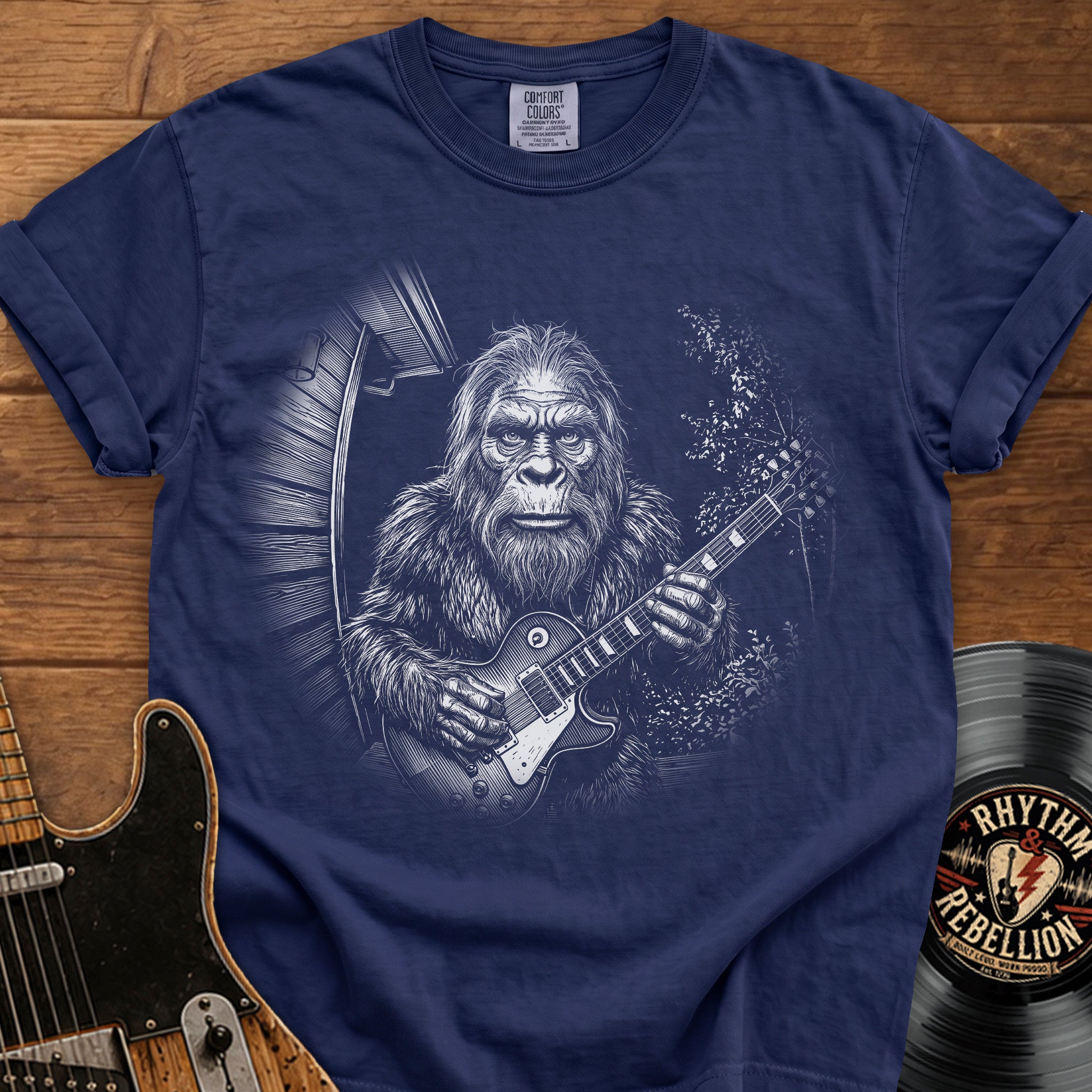 Bigfoot Guitar Cam T-Shirt