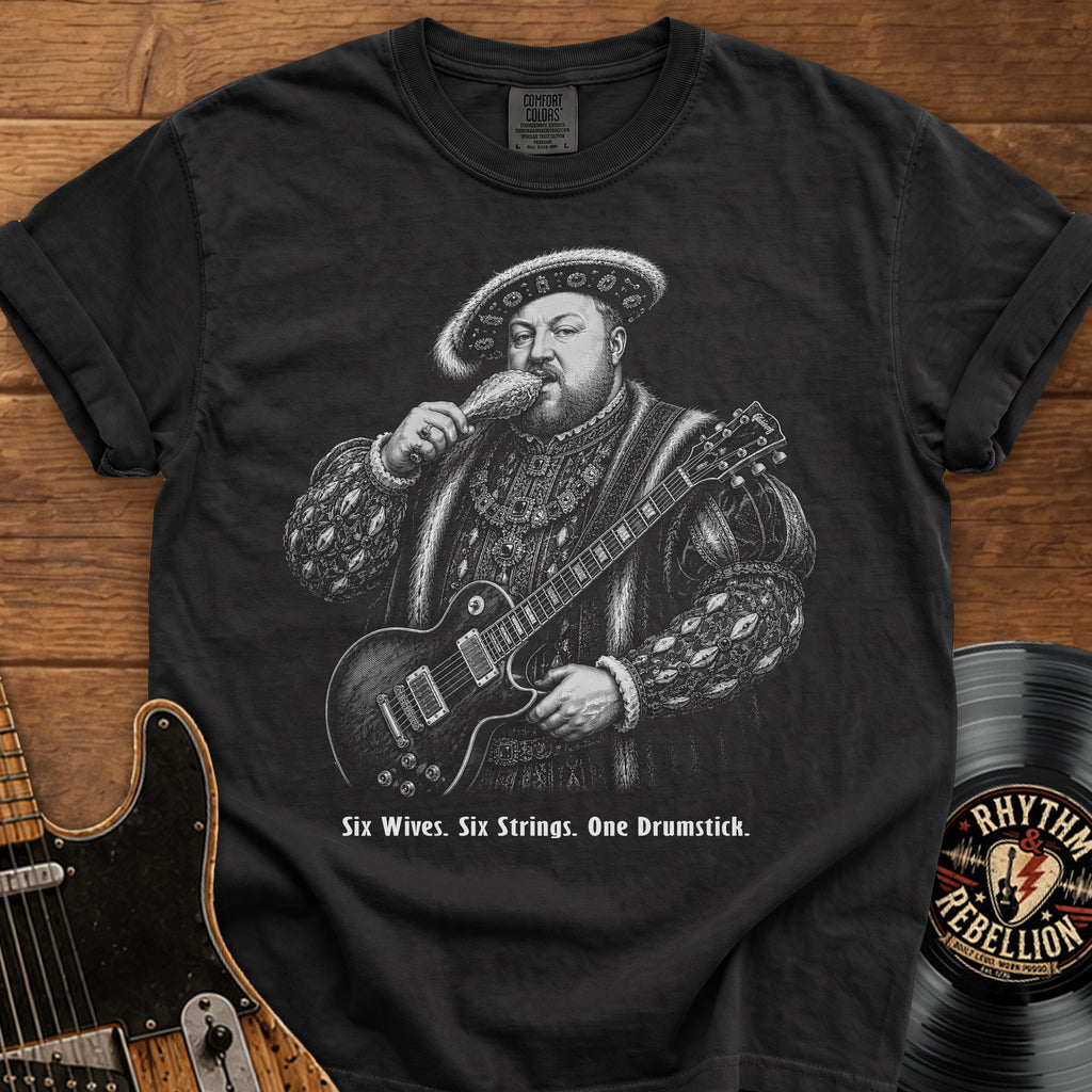 Henry VIII Guitar T‑Shirt