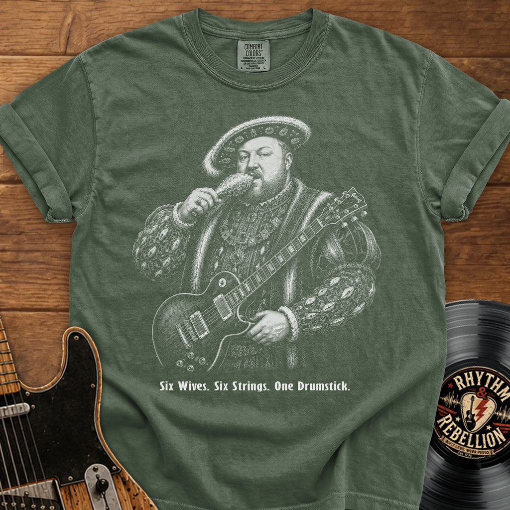 Henry VIII Guitar T‑Shirt