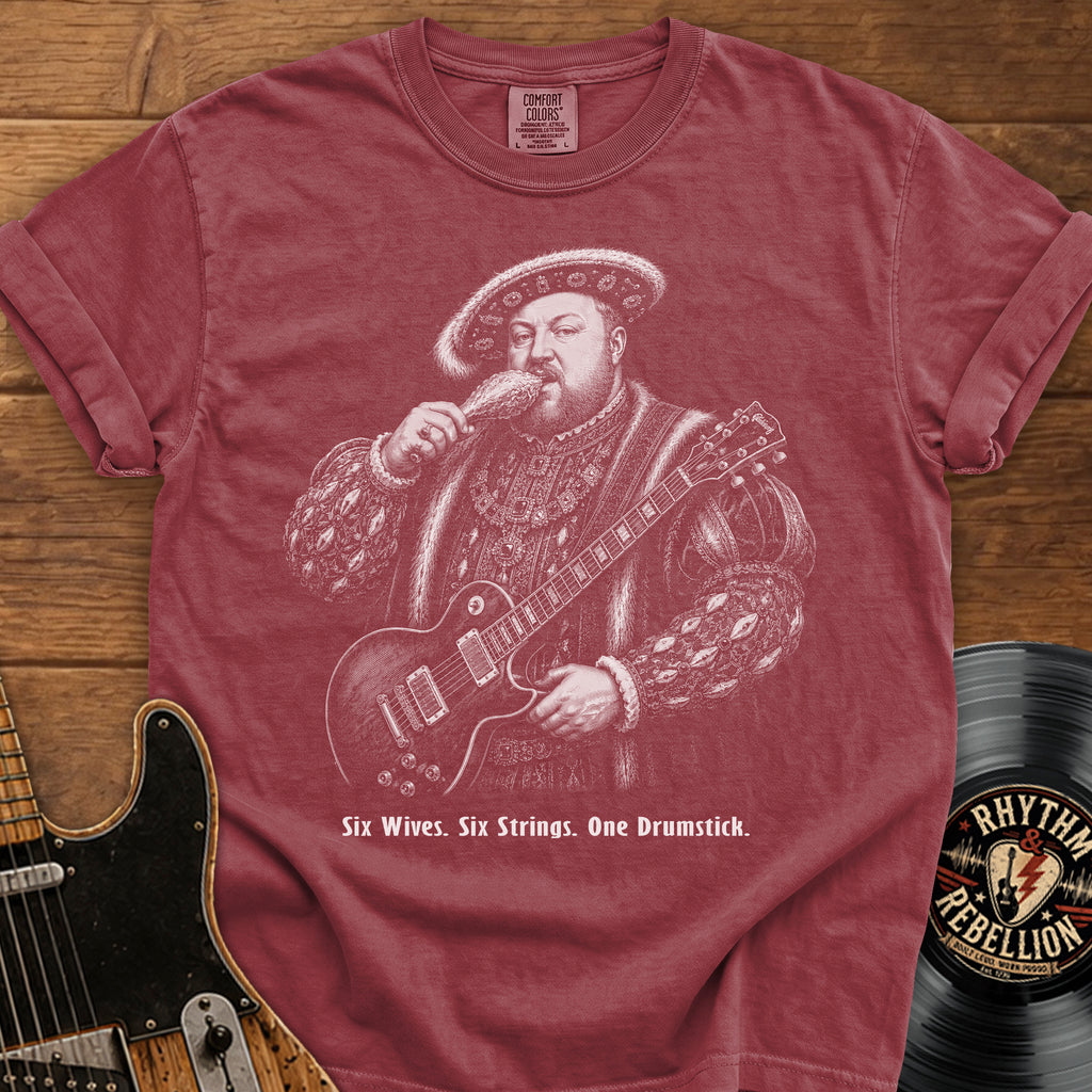 Henry VIII Guitar T‑Shirt