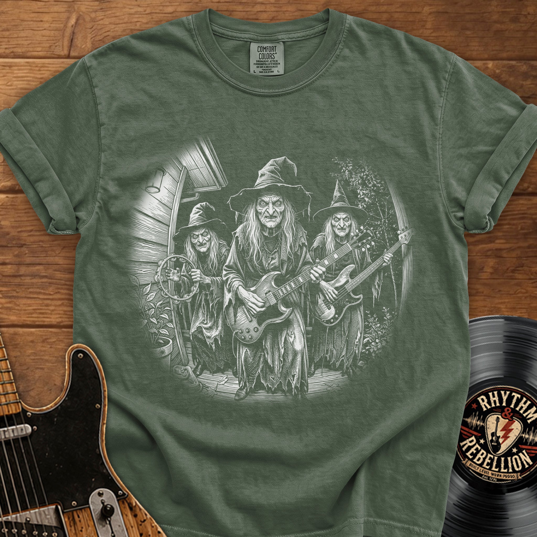 Witch Rock Band T-Shirt