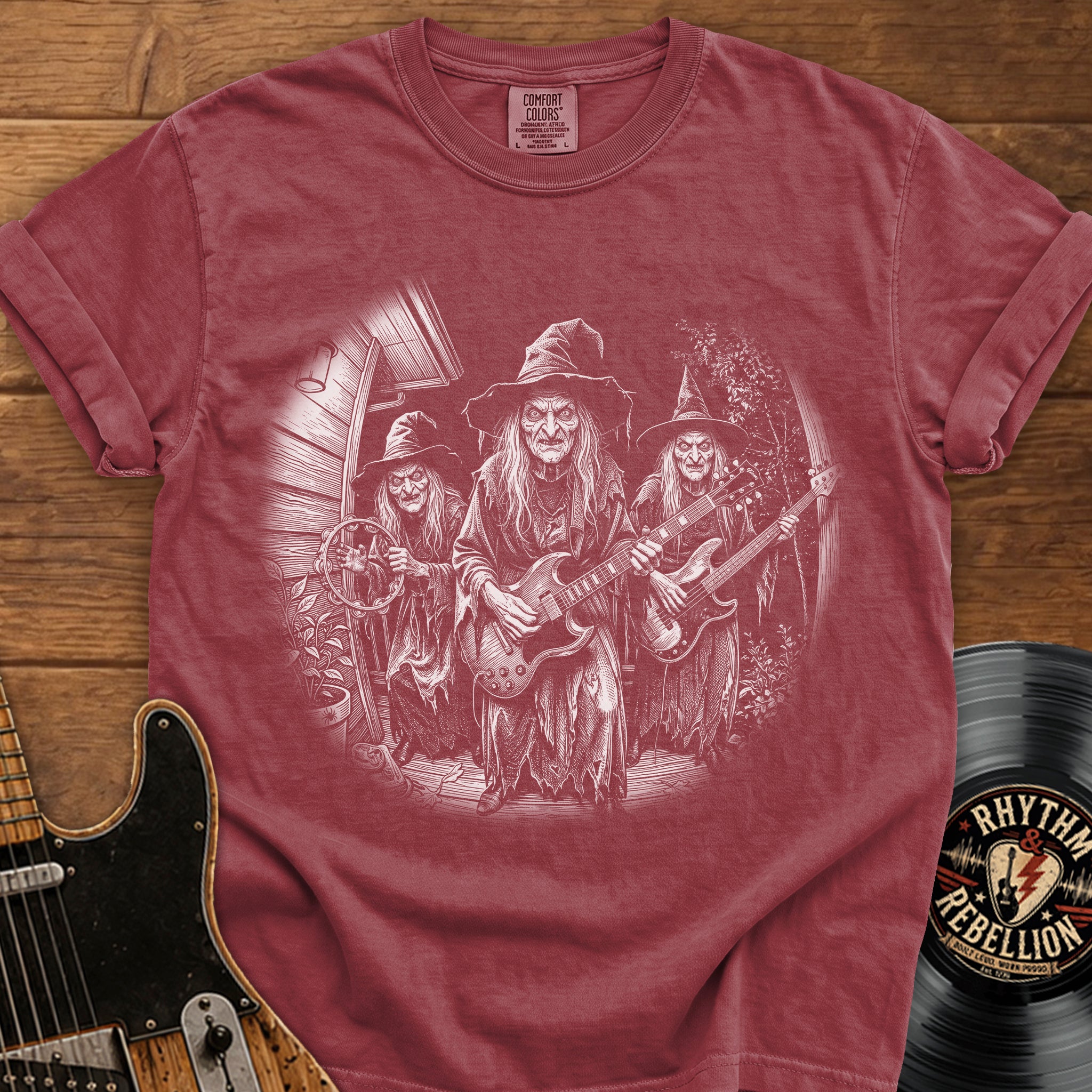 Witch Rock Band T-Shirt