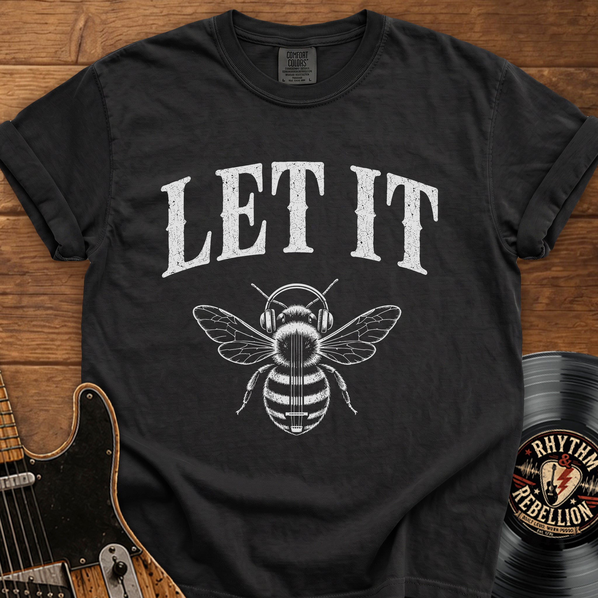 Let It Bee T-Shirt — Vintage Bee Graphic Tee