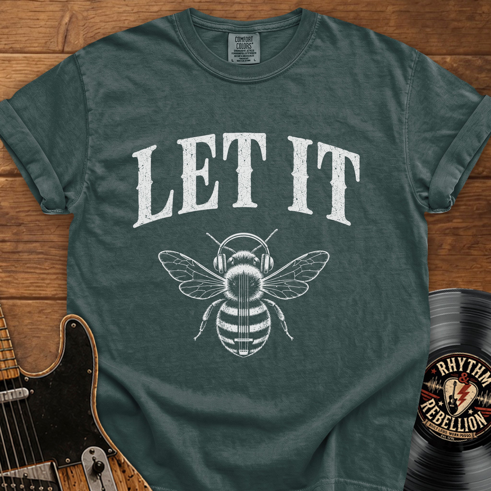 Let It Bee T-Shirt — Vintage Bee Graphic Tee