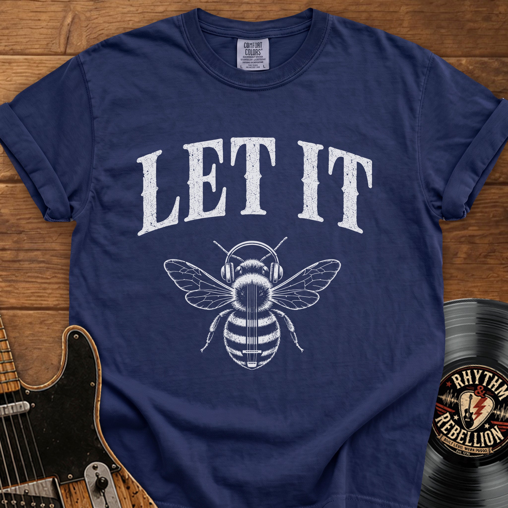 Let It Bee T-Shirt — Vintage Bee Graphic Tee