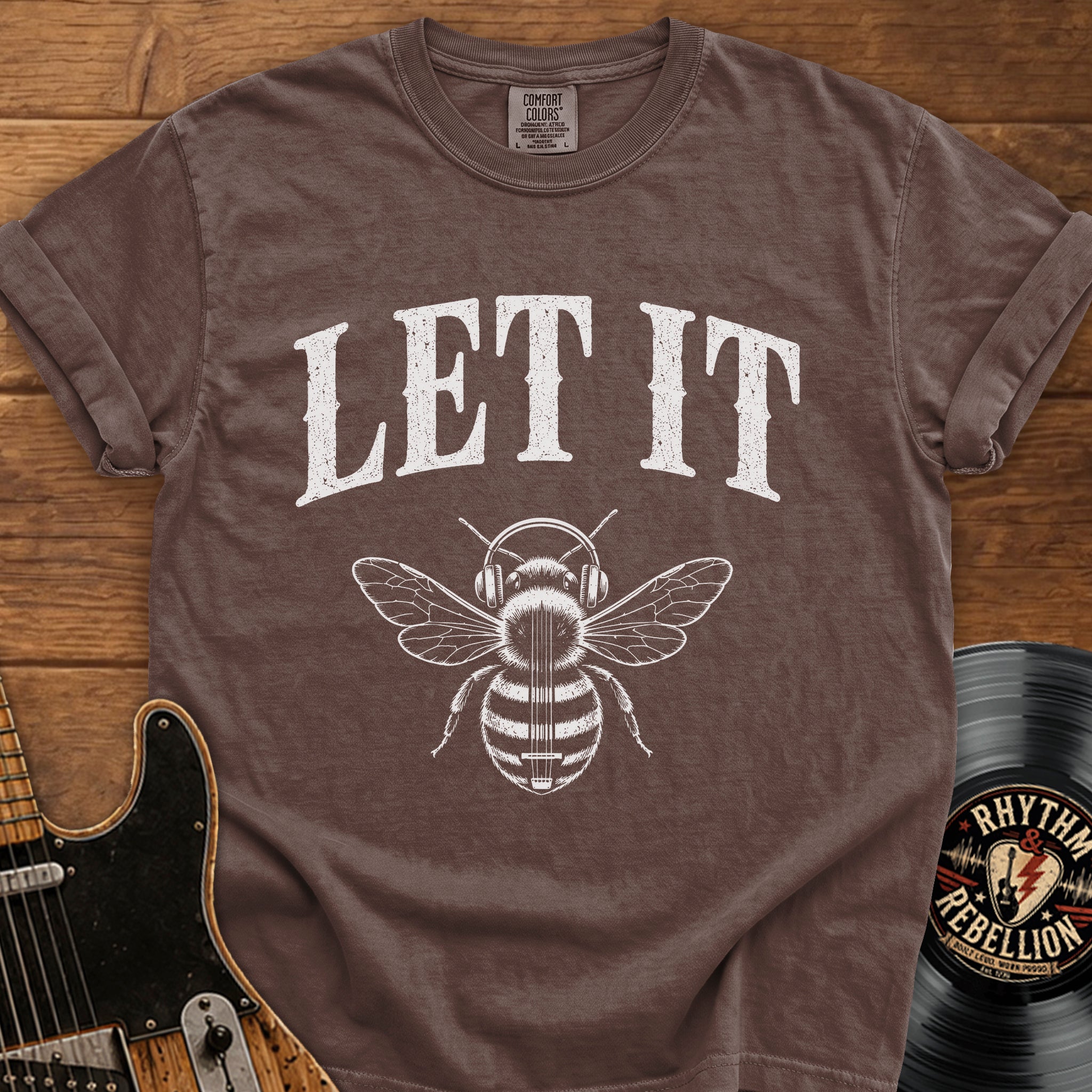 Let It Bee T-Shirt — Vintage Bee Graphic Tee