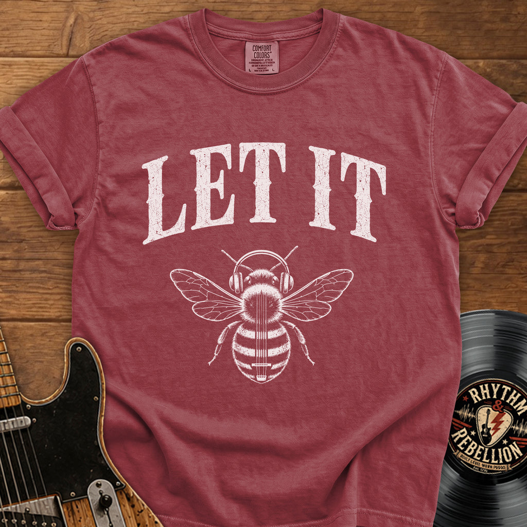 Let It Bee T-Shirt — Vintage Bee Graphic Tee