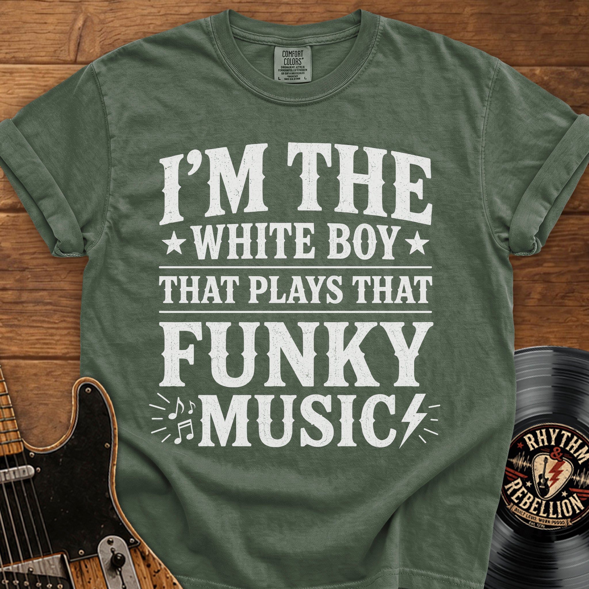 Funky White Boy T-Shirt