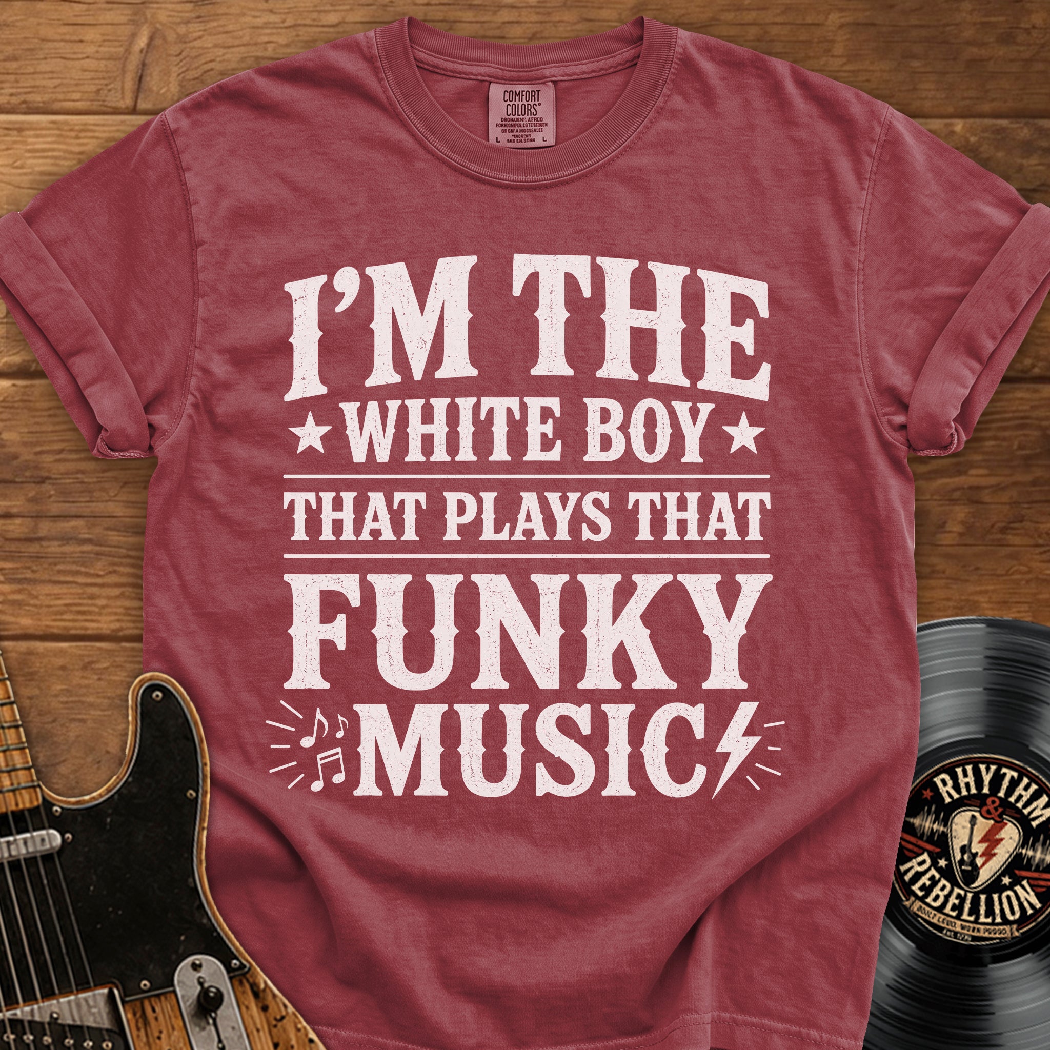 Funky White Boy T-Shirt