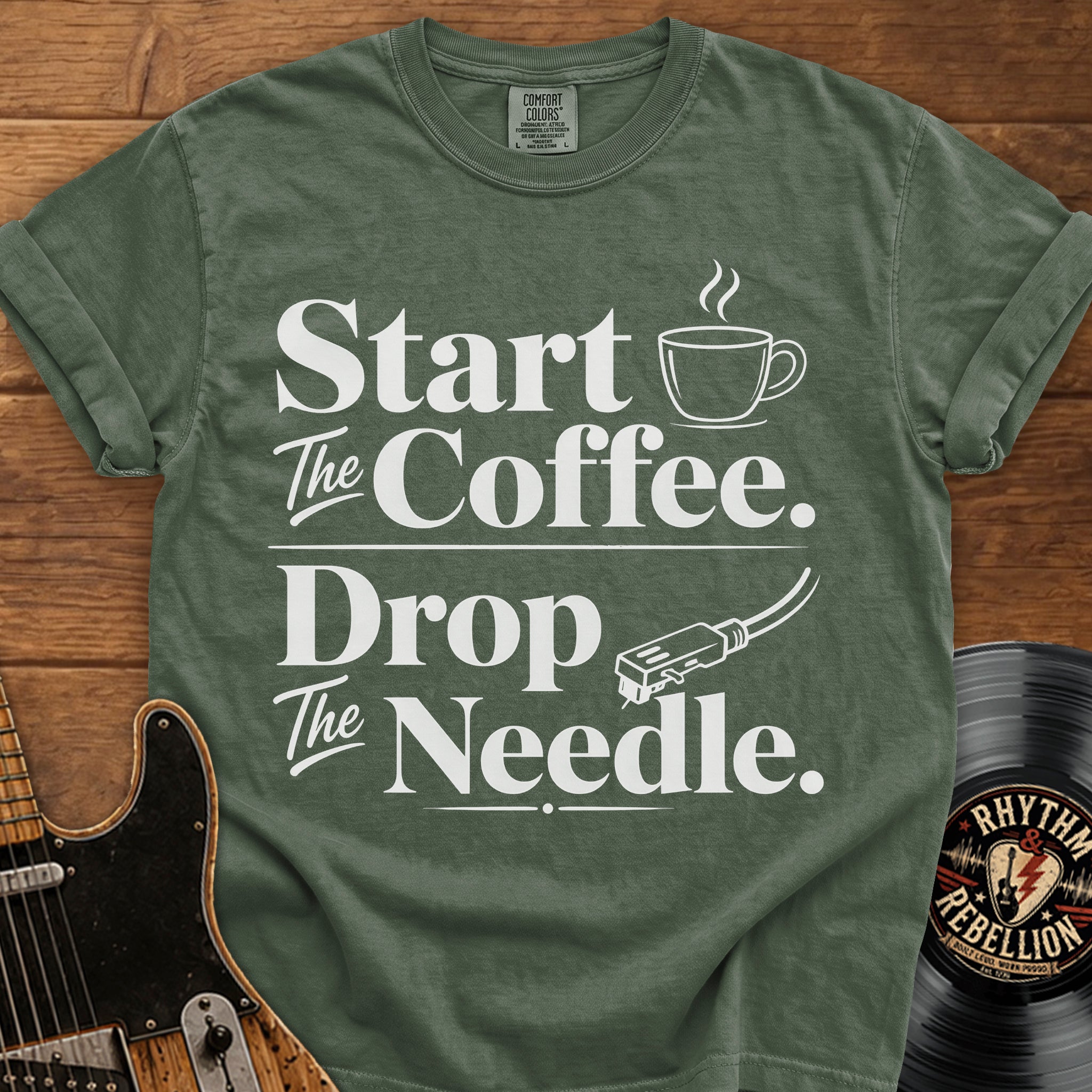Start the Coffee T-Shirt