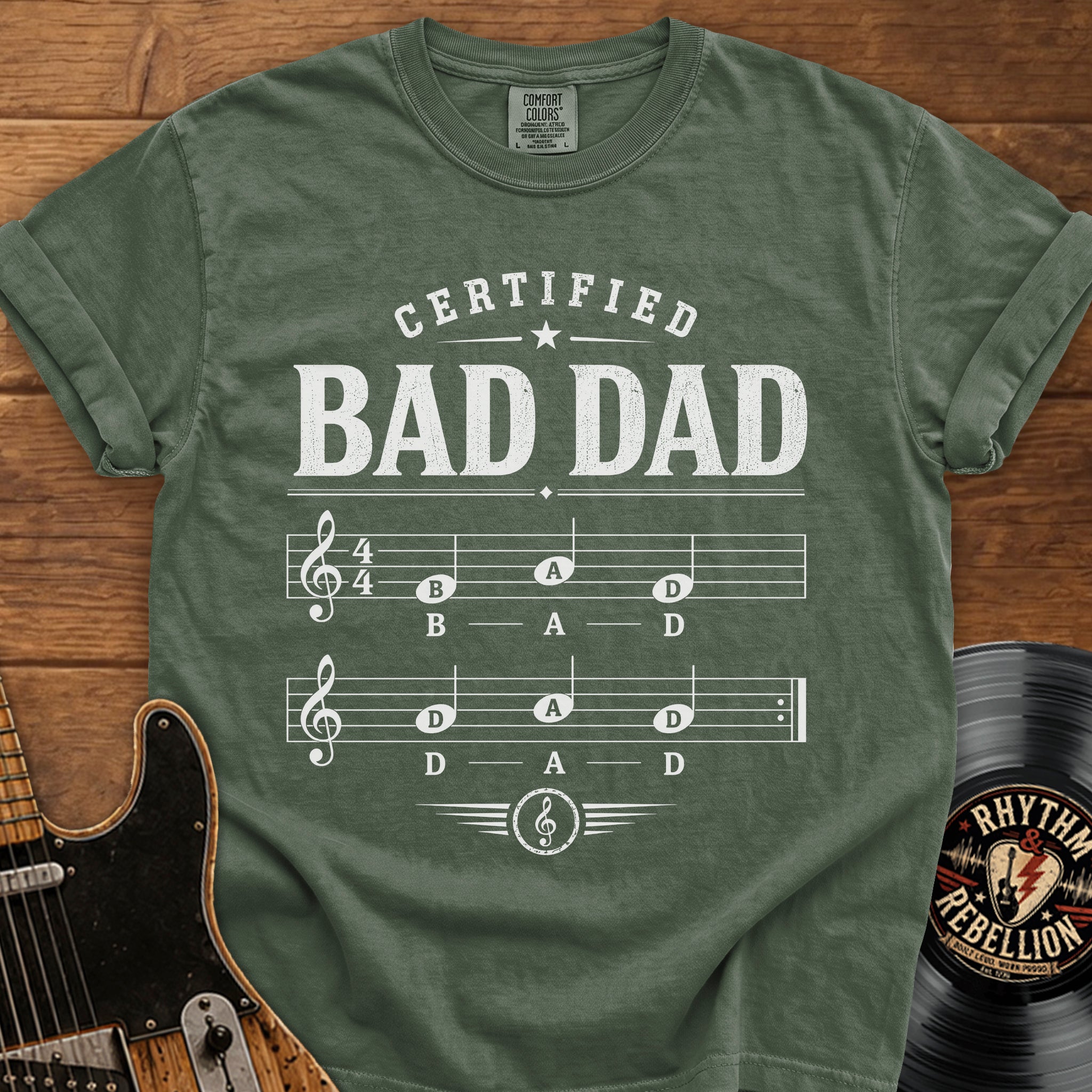 Certified Bad Dad T-Shirt