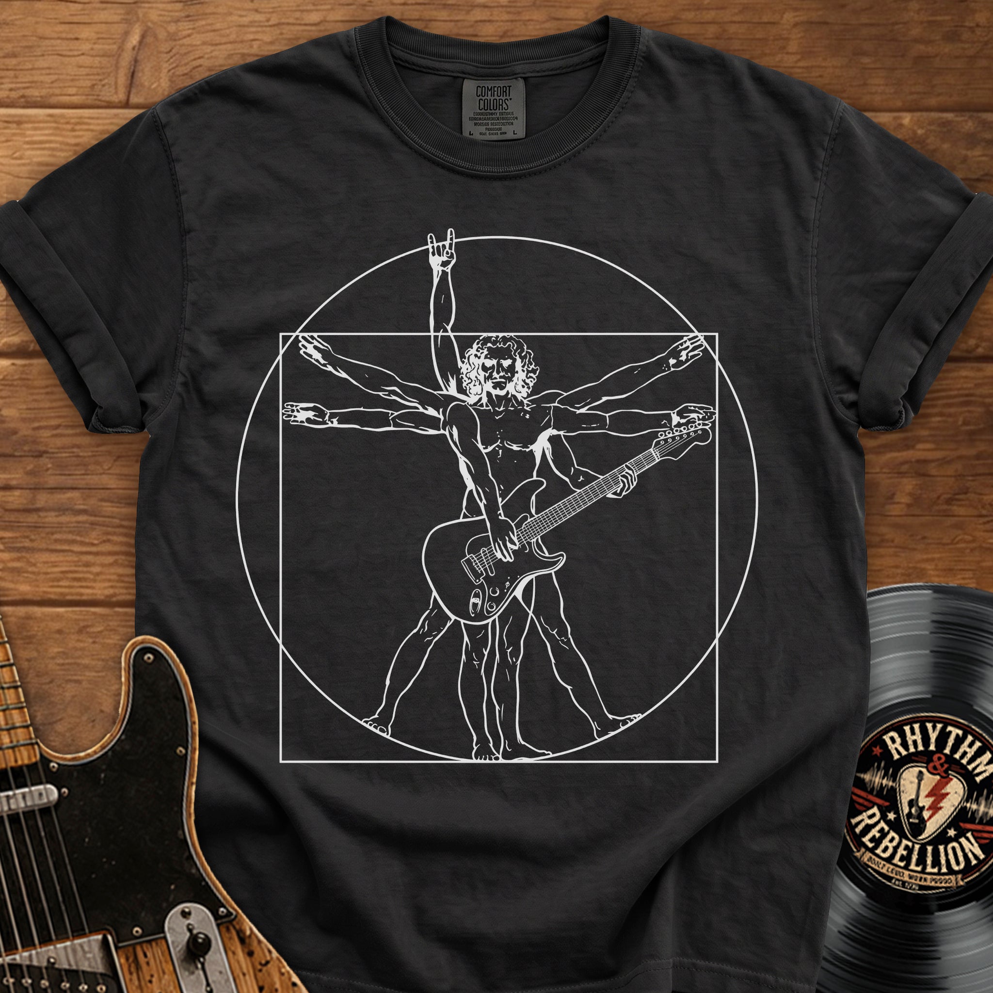 Rock Anatomy Guitarist T-Shirt