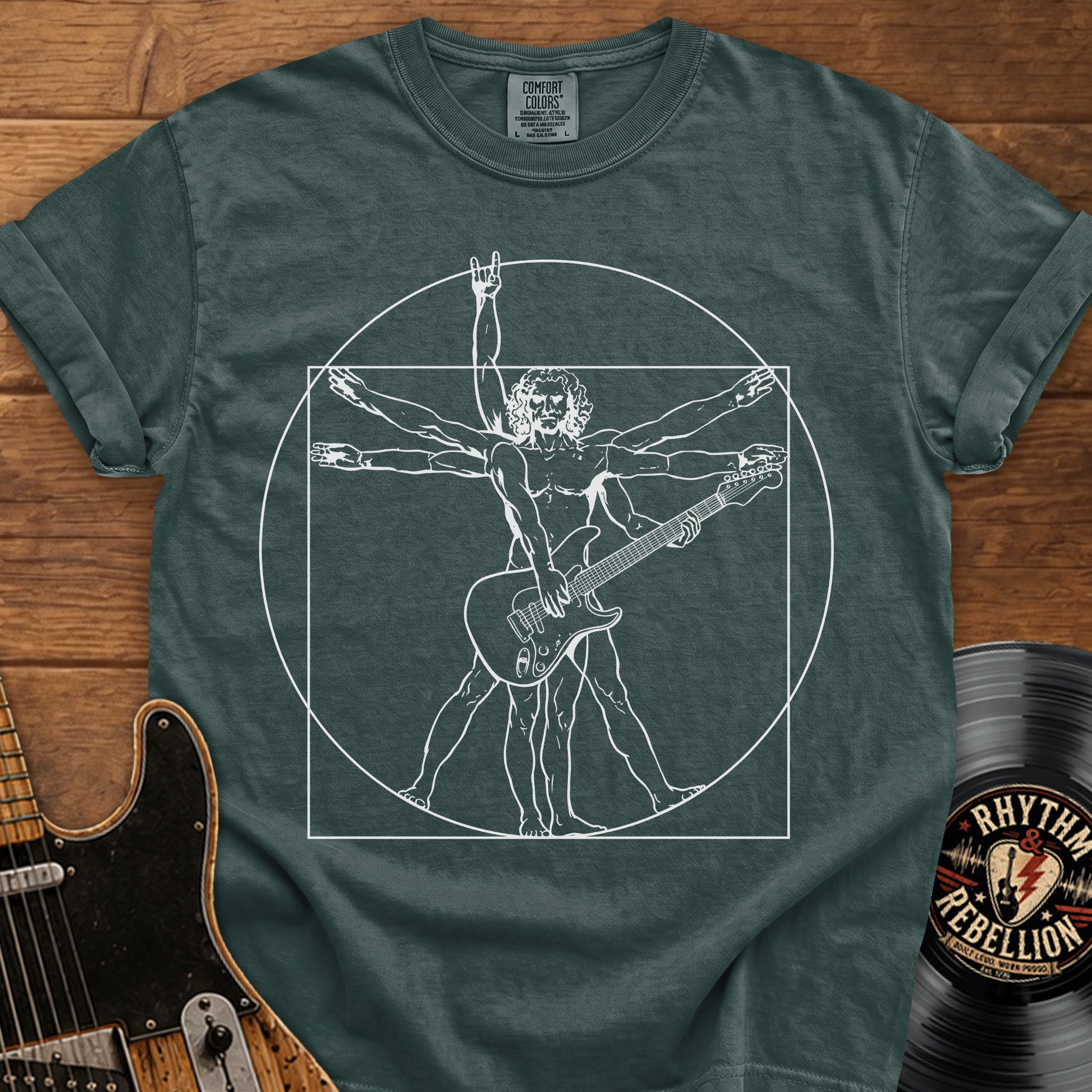 Rock Anatomy Guitarist T-Shirt