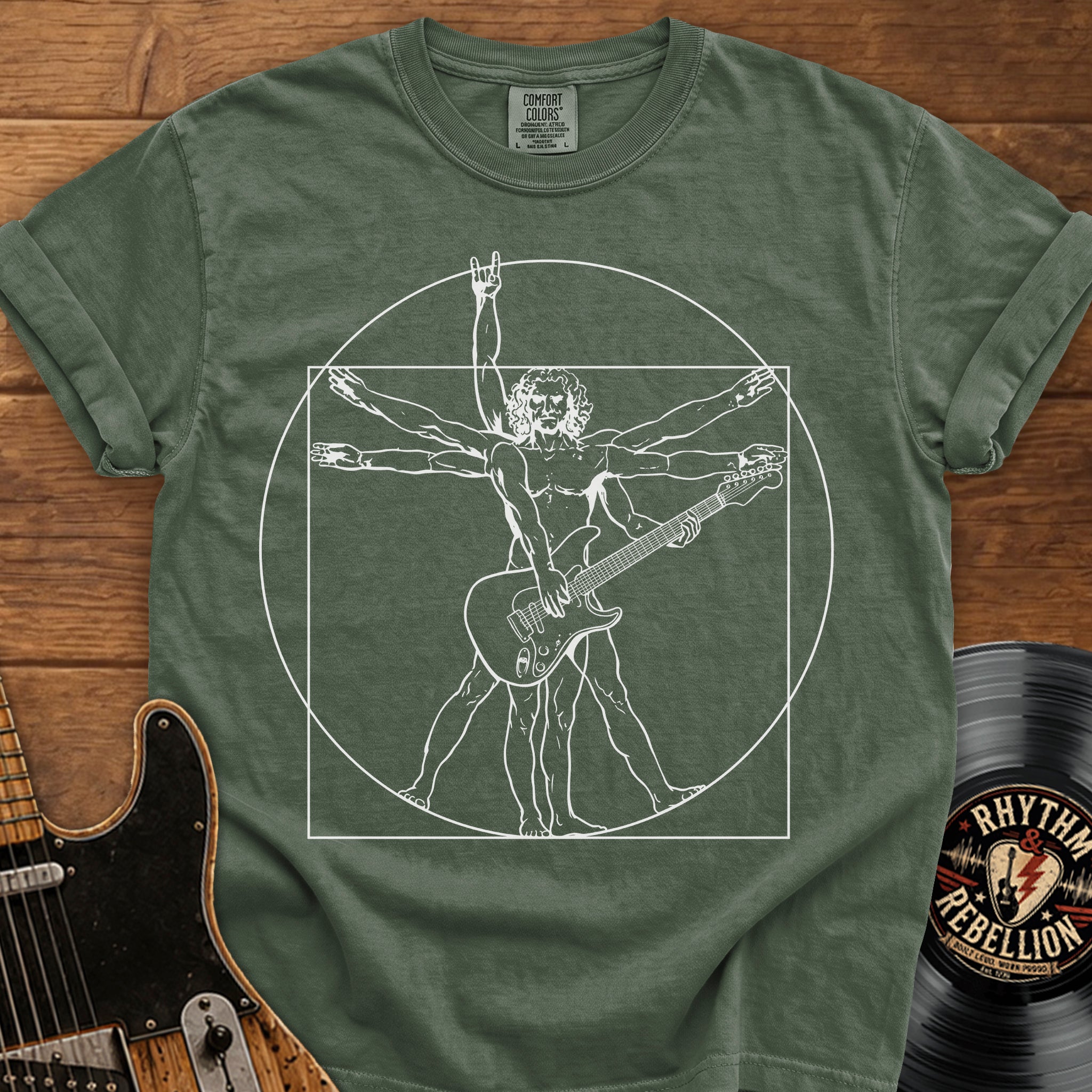 Rock Anatomy Guitarist T-Shirt