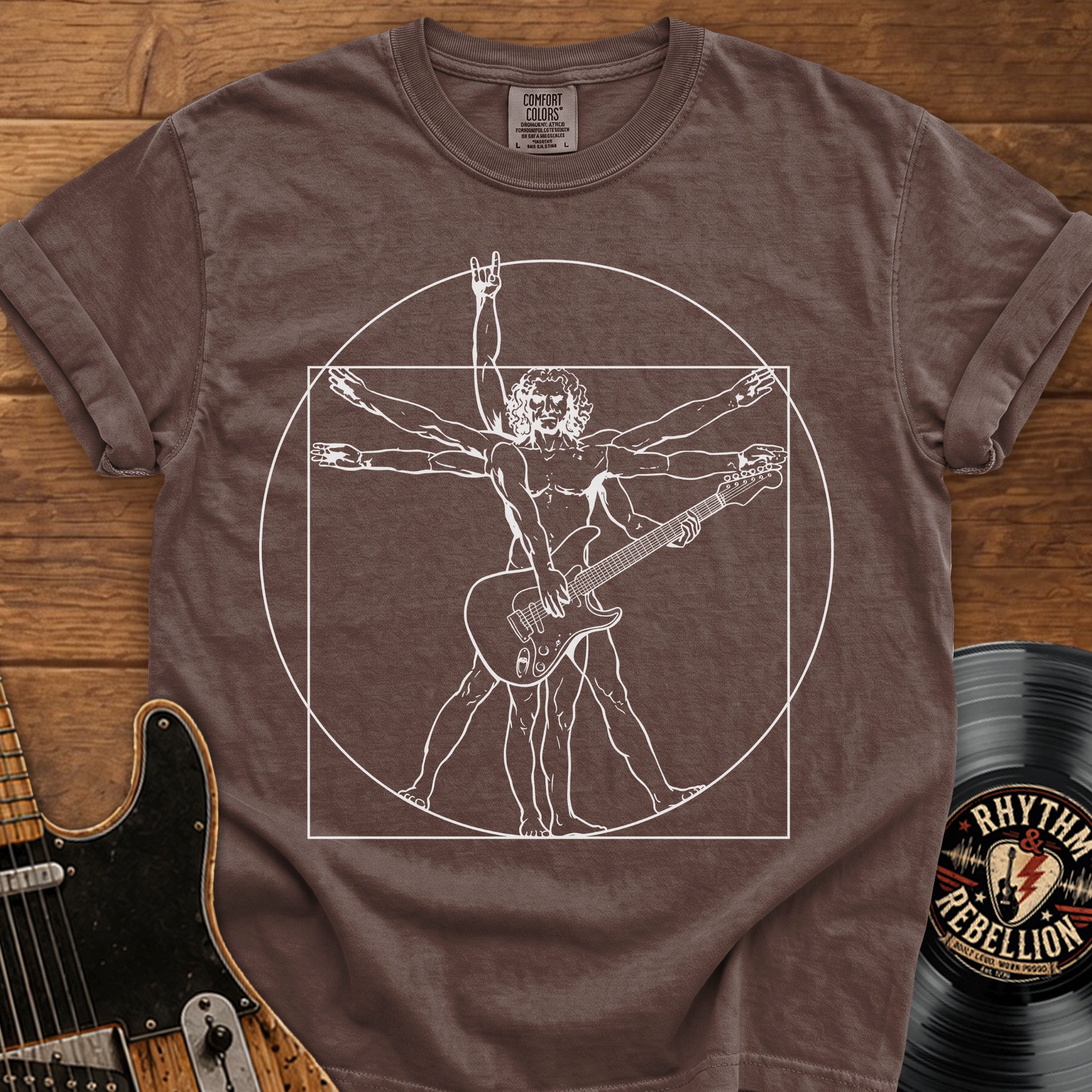 Rock Anatomy Guitarist T-Shirt