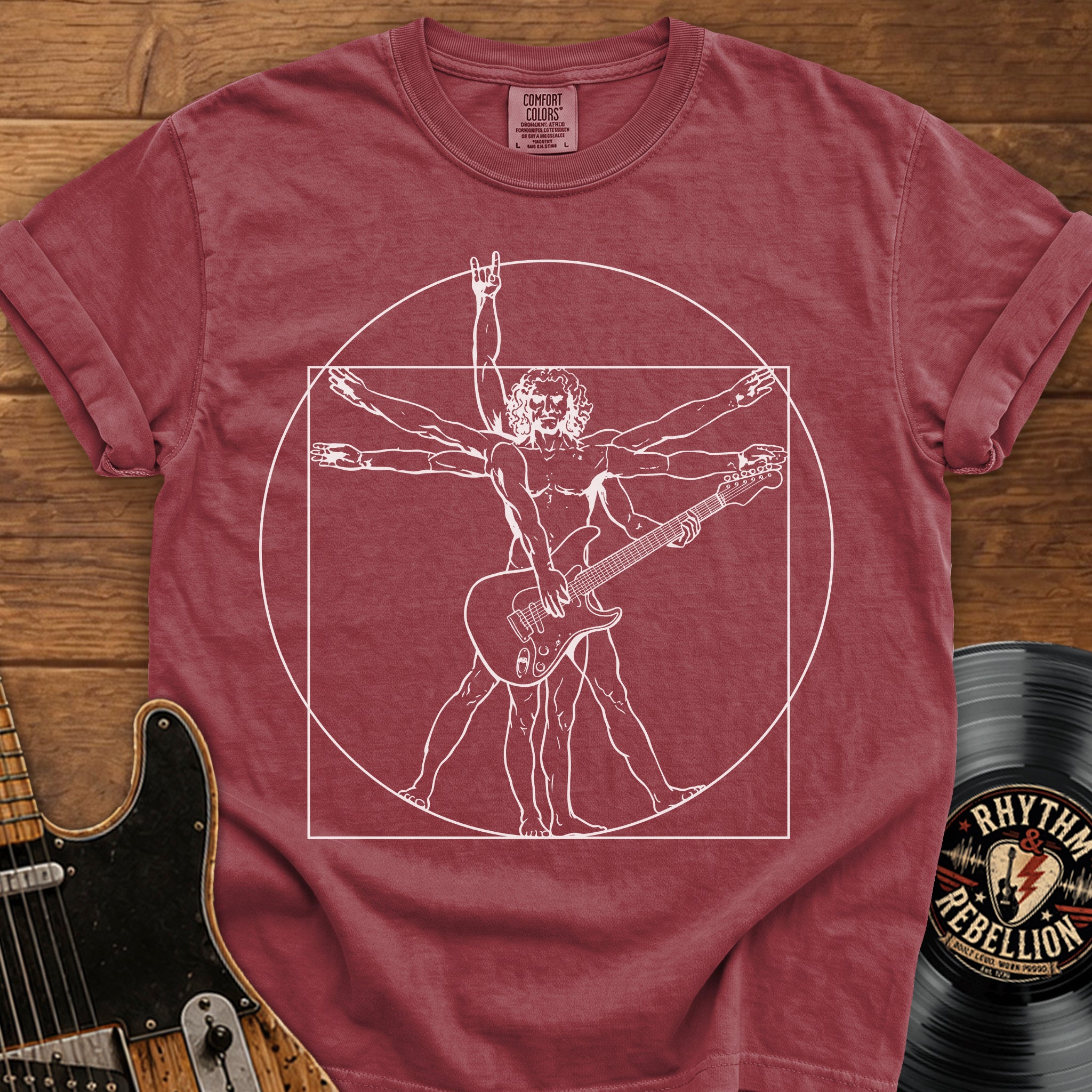 Rock Anatomy Guitarist T-Shirt