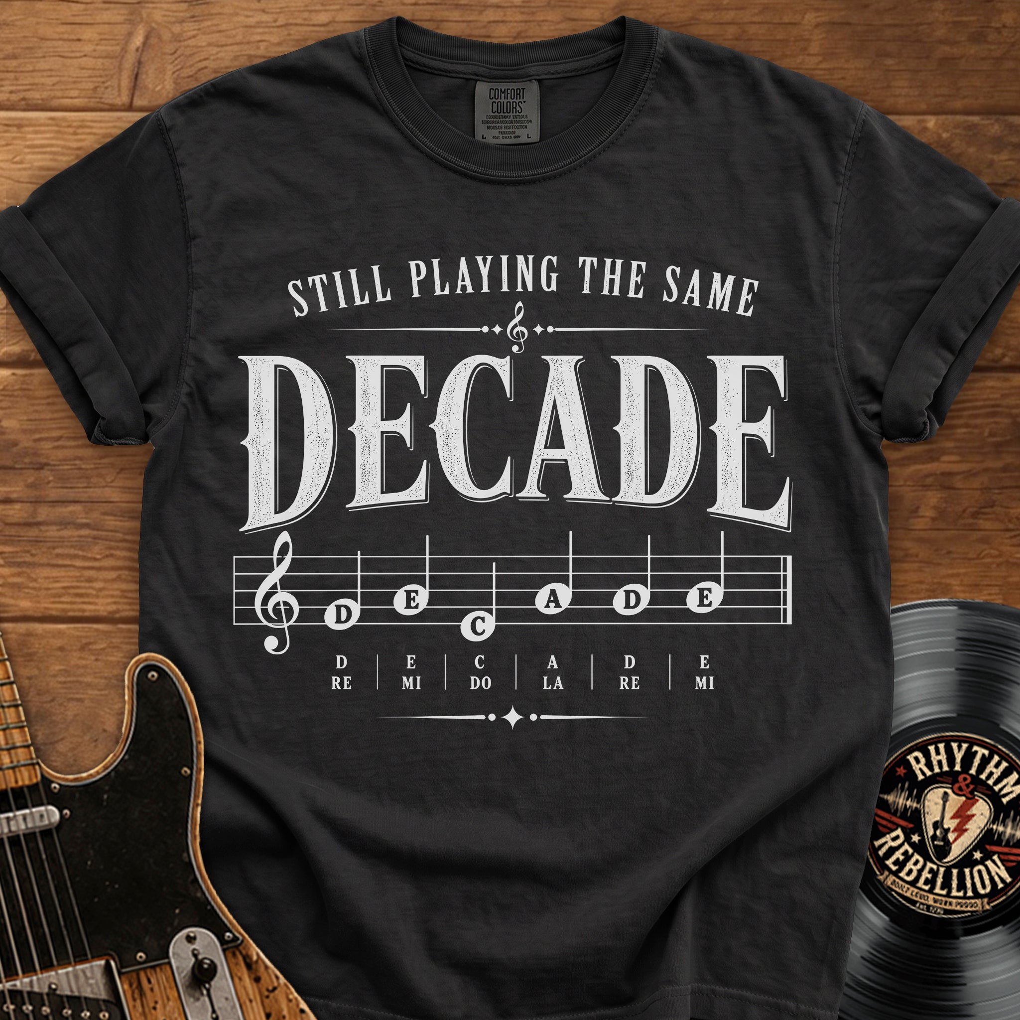 Decade Music Note T-Shirt