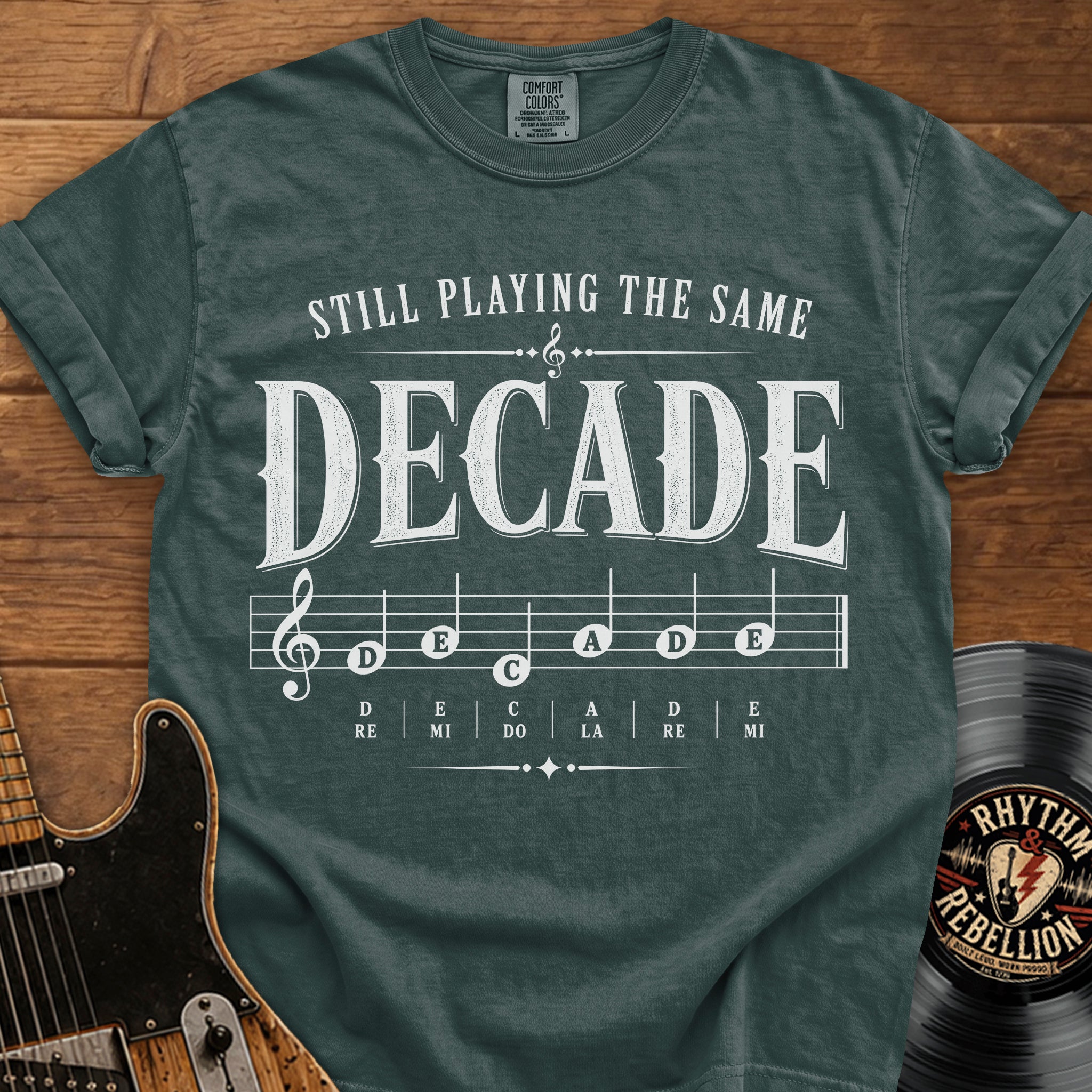 Decade Music Note T-Shirt