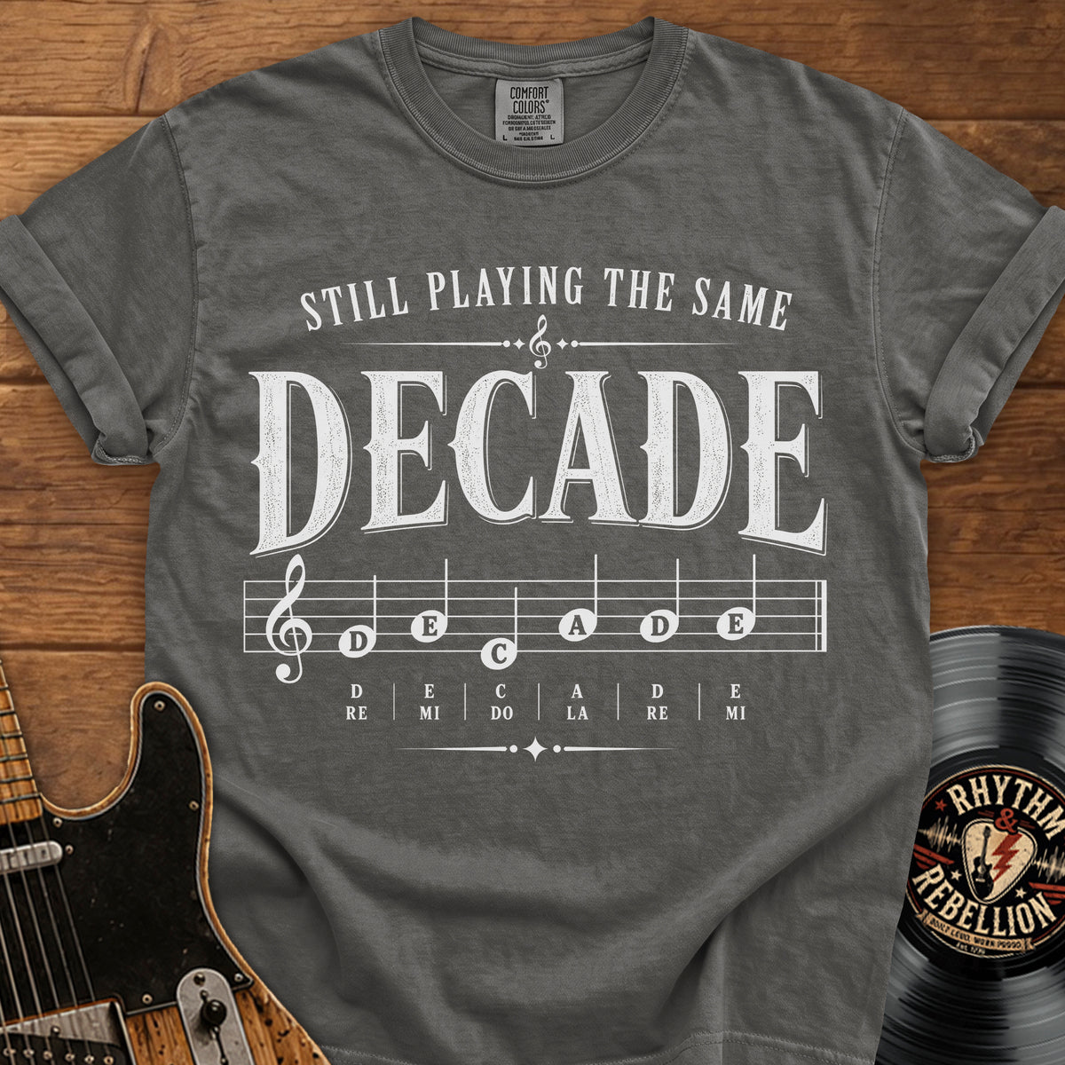 Decade Music Note T-Shirt