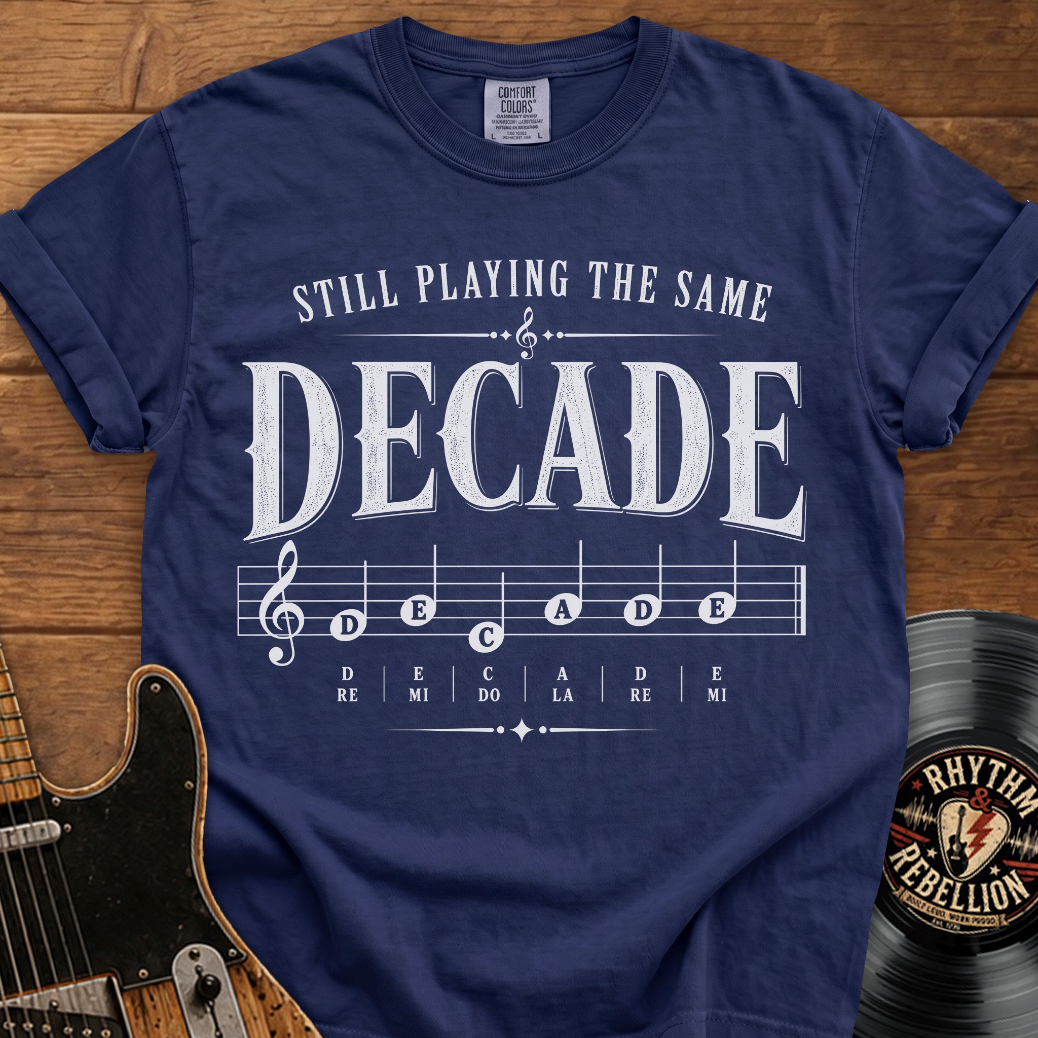 Decade Music Note T-Shirt