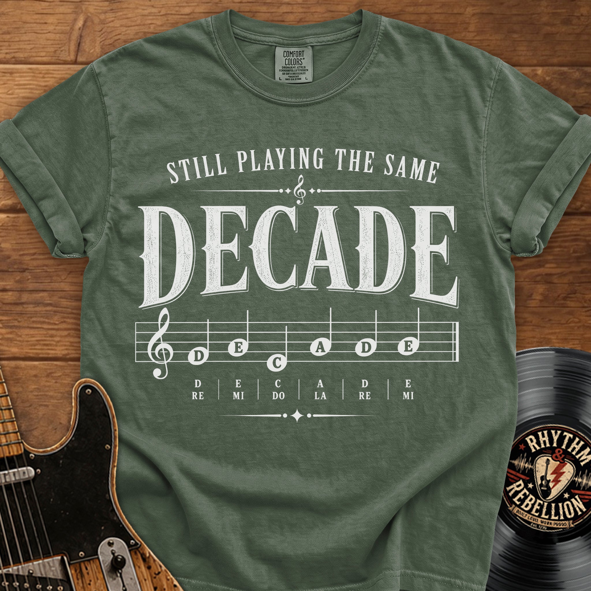 Decade Music Note T-Shirt