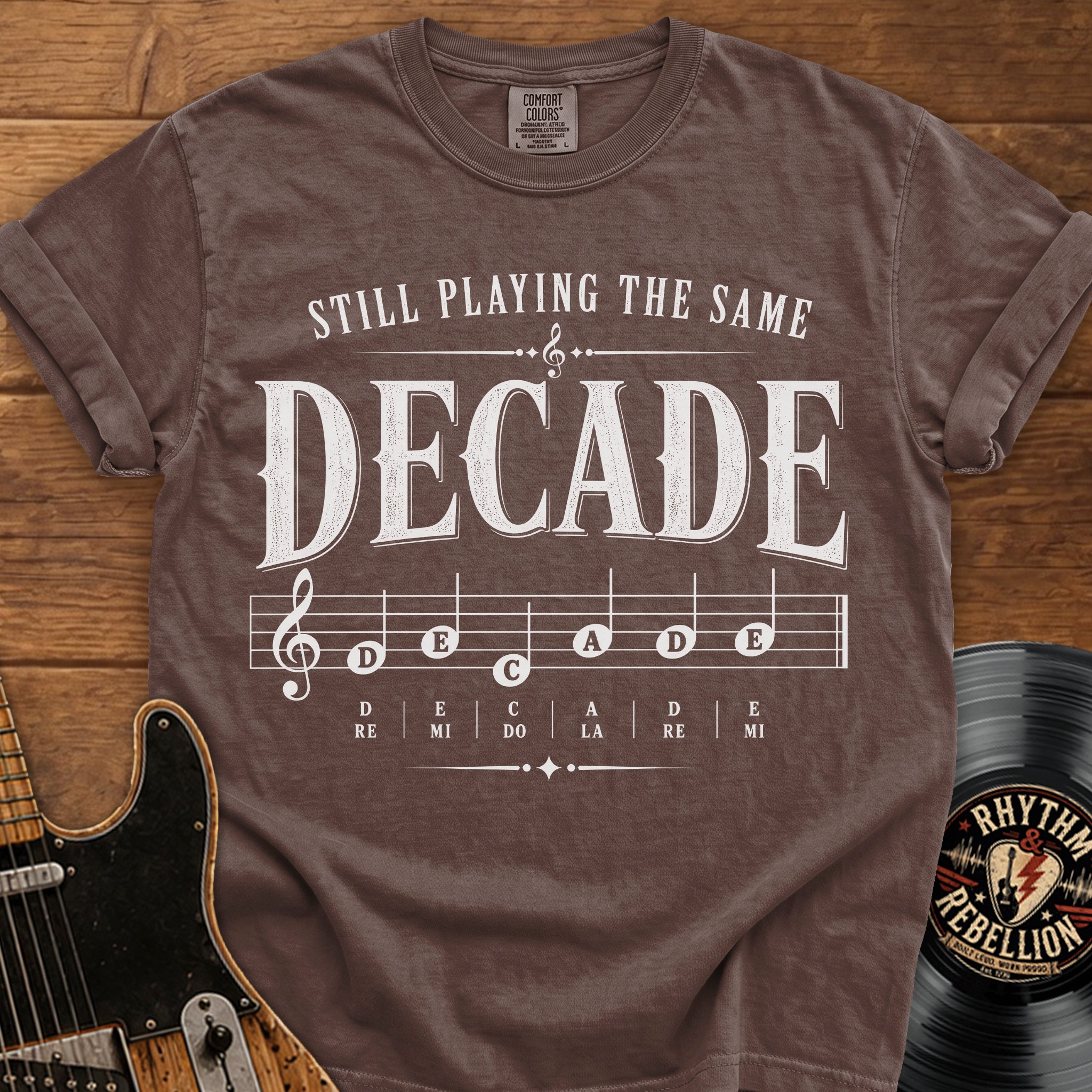 Decade Music Note T-Shirt
