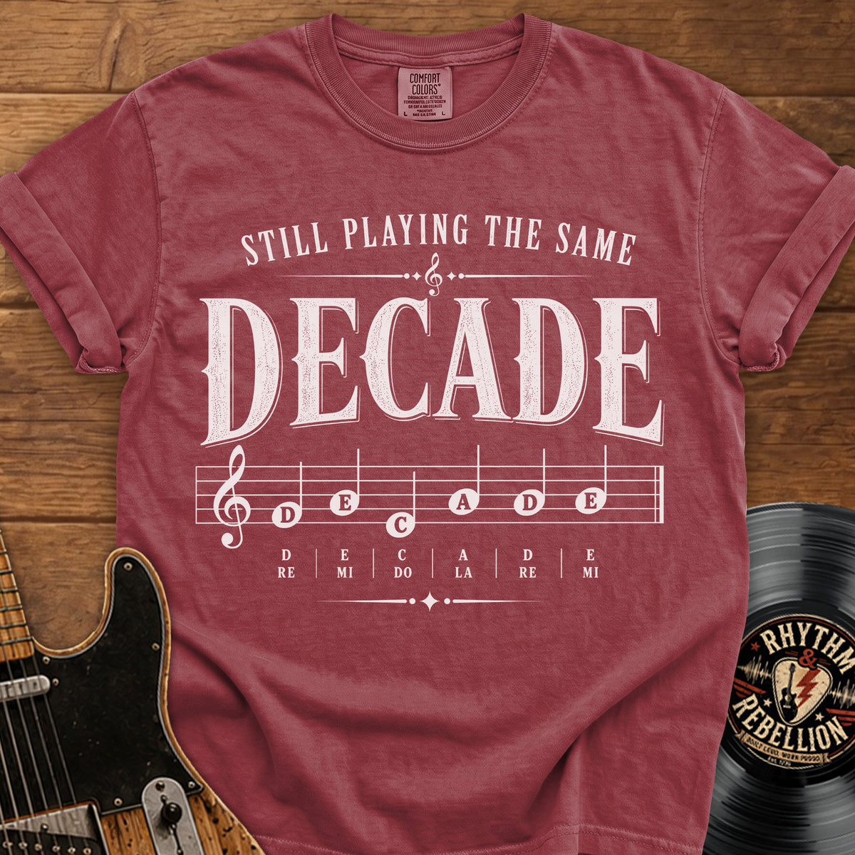 Decade Music Note T-Shirt