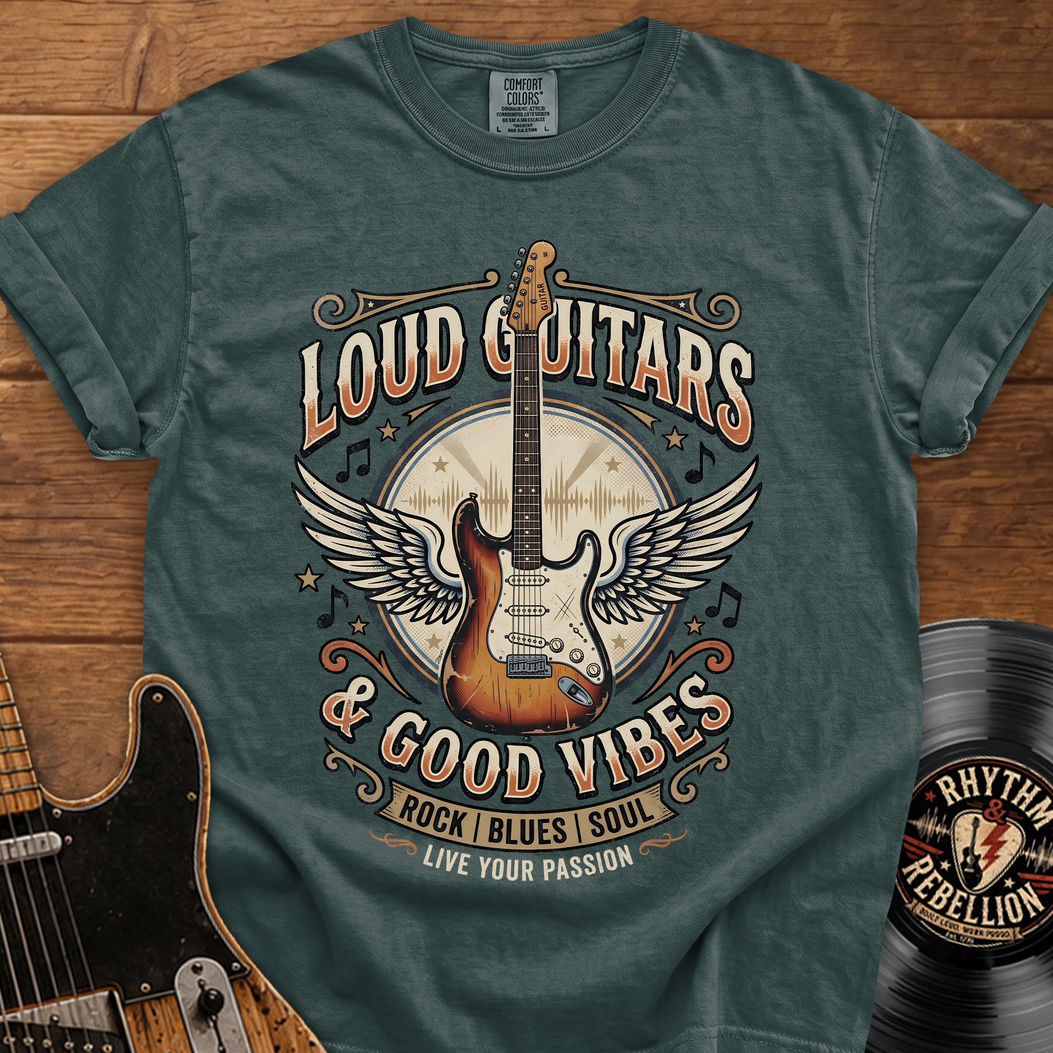 Rock, Blues & Soul T-Shirt
