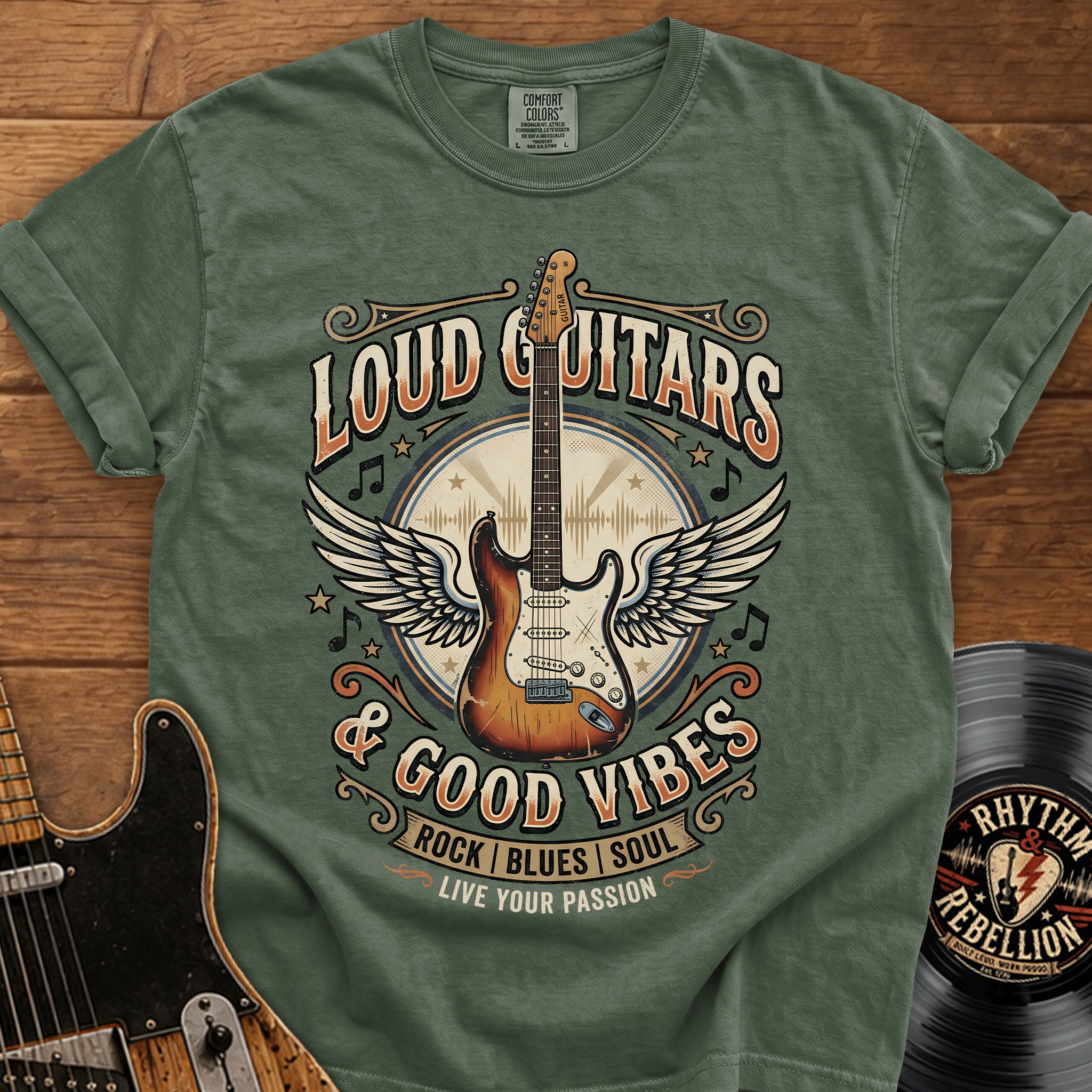 Rock, Blues & Soul T-Shirt