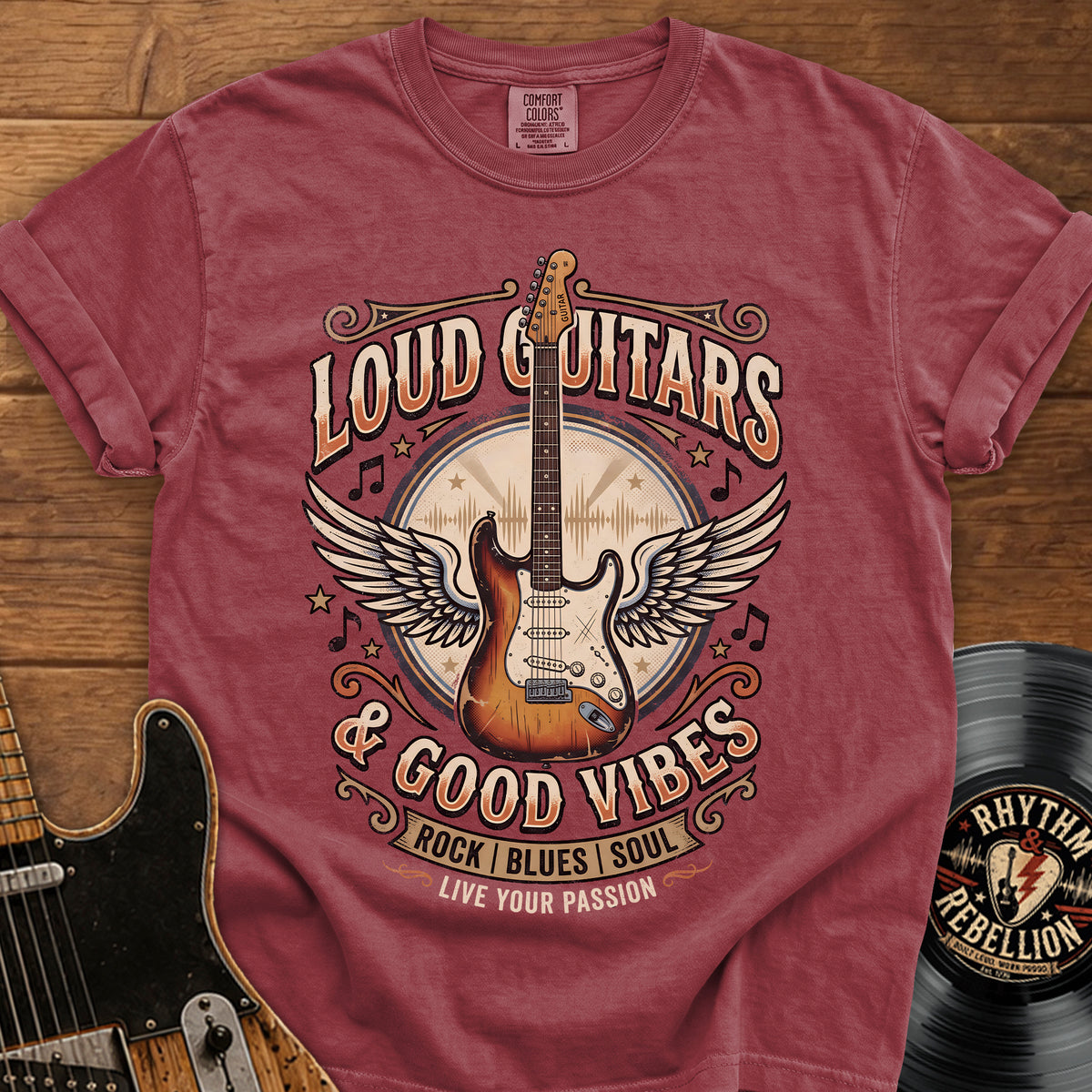 Rock, Blues & Soul T-Shirt