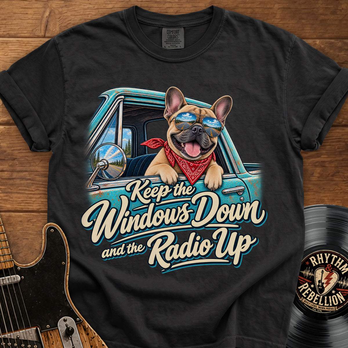 Windows Down Radio Up T‑Shirt
