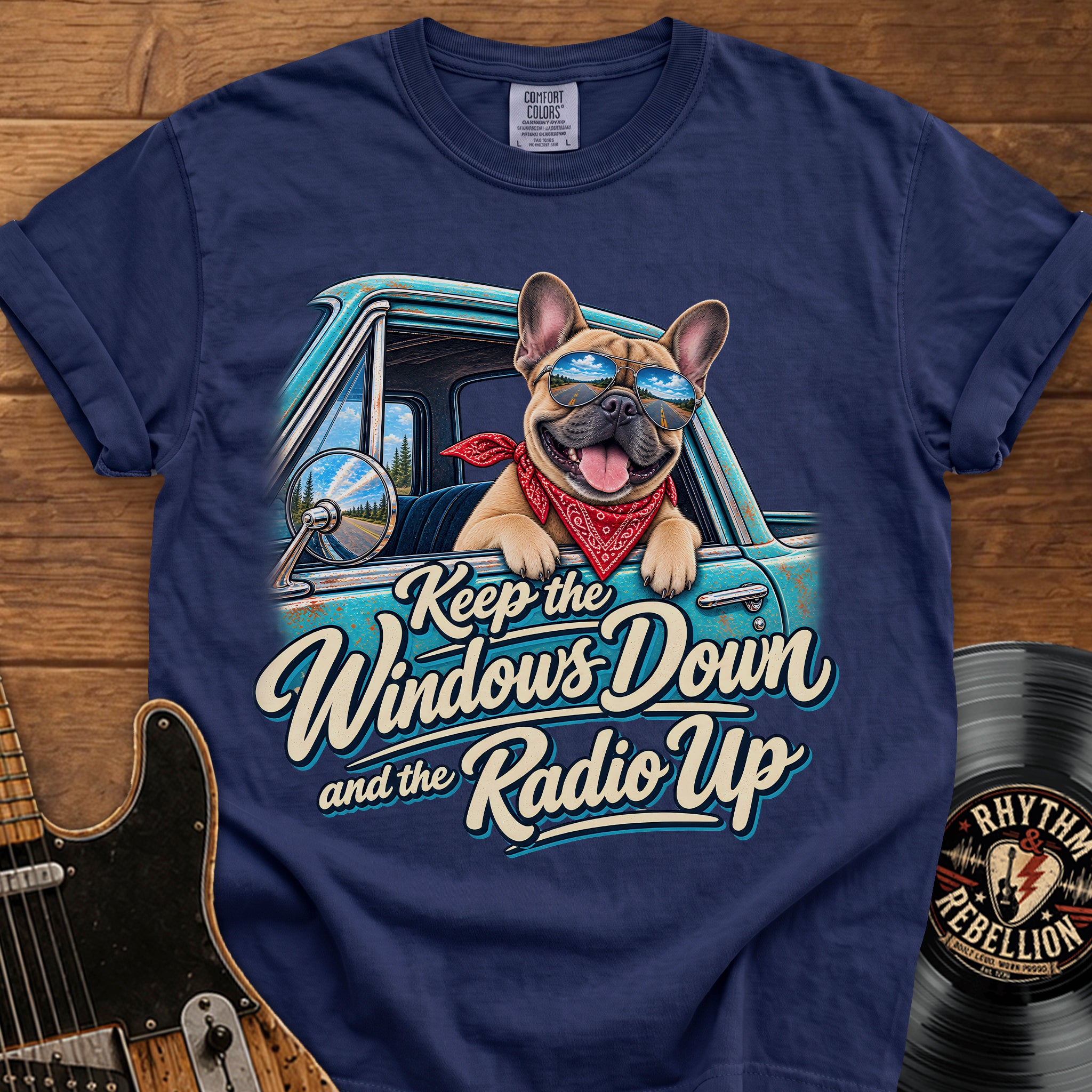 Windows Down Radio Up T‑Shirt
