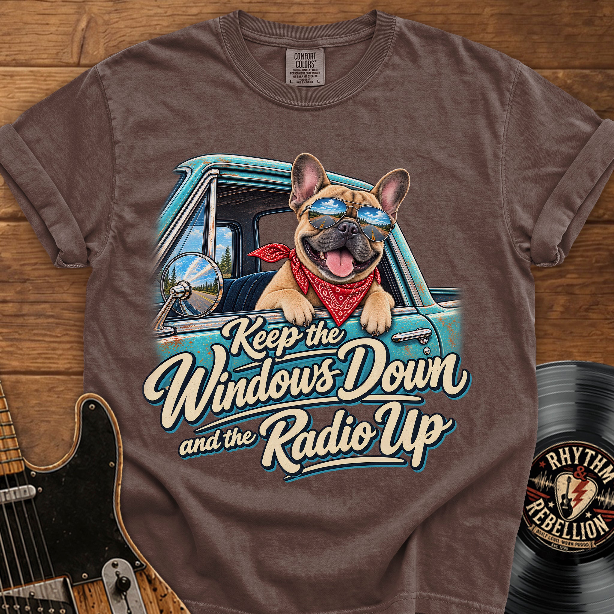 Windows Down Radio Up T‑Shirt